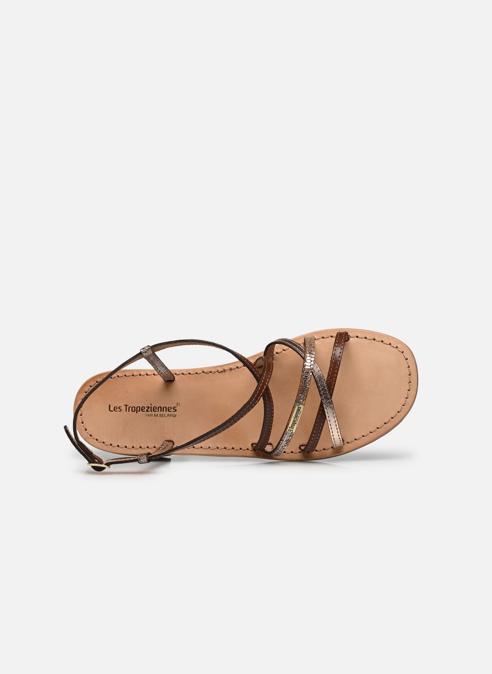 Sandalias HARRYNA mujer marrón Les Tropéziennes par M Belarbi Sandalias HARRYNA mujer marrón TAN OR