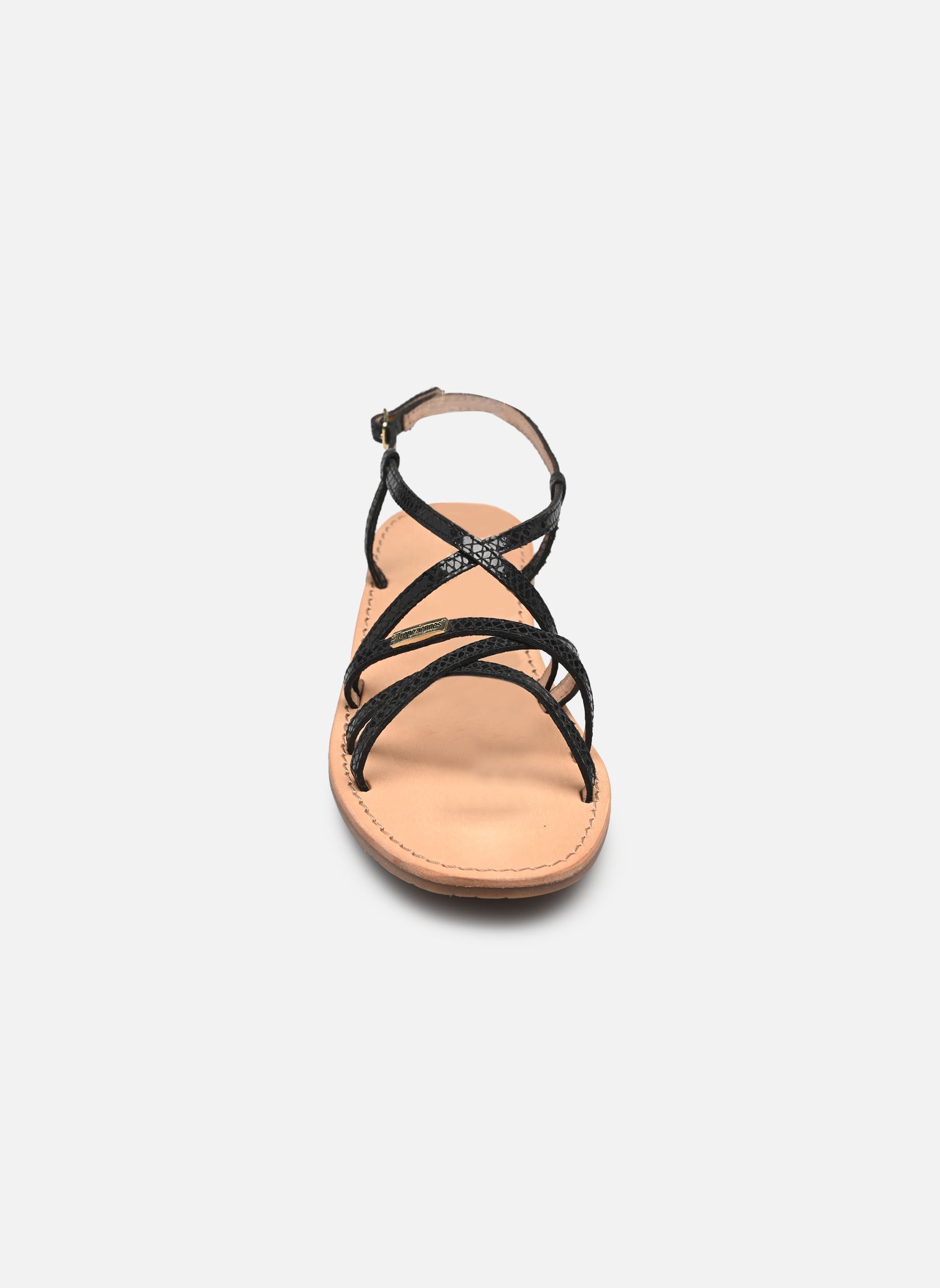 Sandalen HARRYNA damen schwarz Les Tropéziennes par M Belarbi Sandalen HARRYNA damen schwarz NOIR-SERPENT