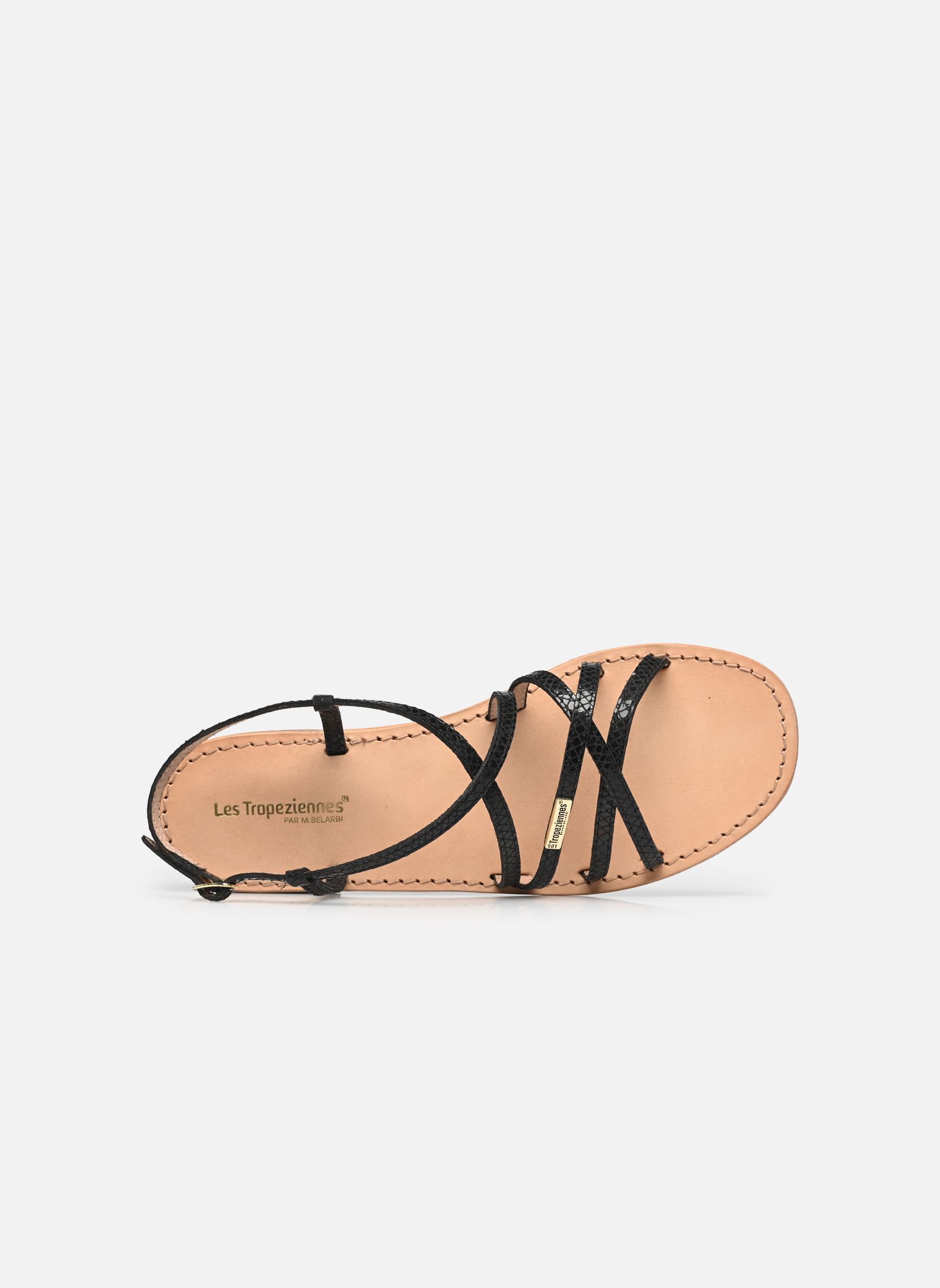Sandalen HARRYNA damen schwarz Les Tropéziennes par M Belarbi Sandalen HARRYNA damen schwarz NOIR-SERPENT