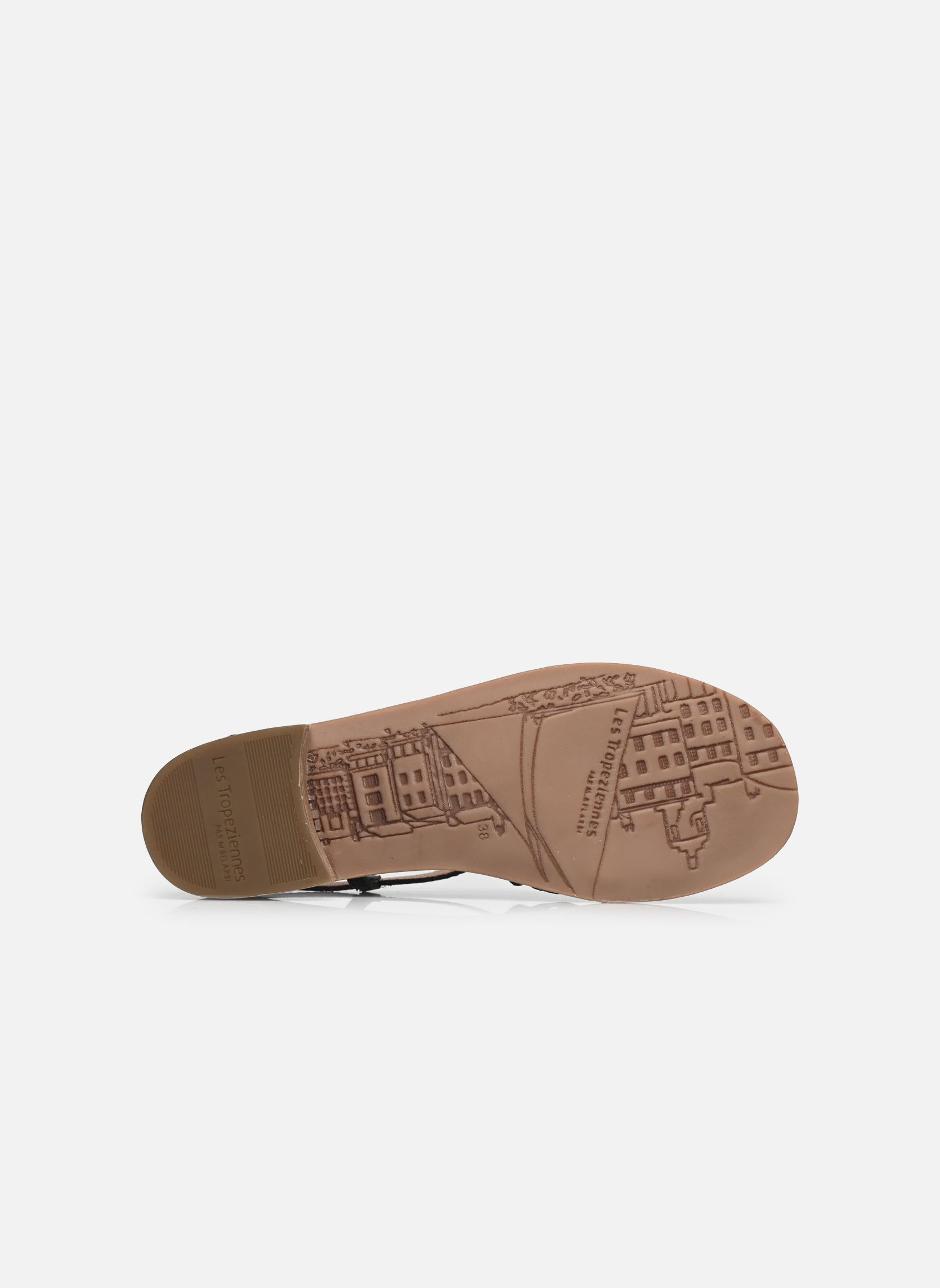 Sandalen HARRYNA damen schwarz Les Tropéziennes par M Belarbi Sandalen HARRYNA damen schwarz NOIR-SERPENT