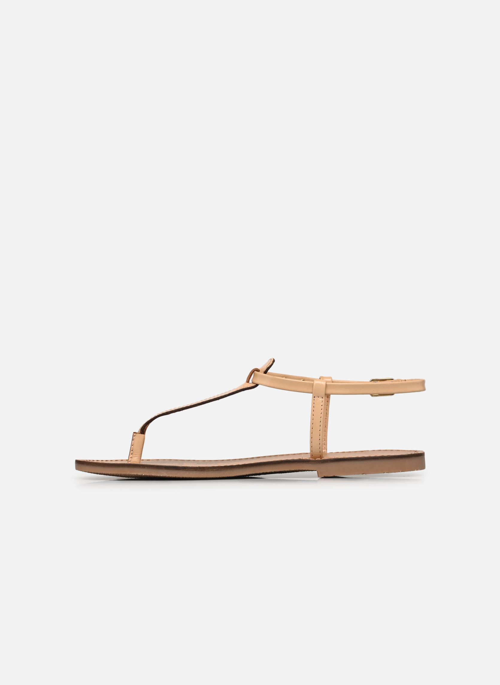 Platte sandalen HARVIL dames beige Les Tropéziennes par M Belarbi Platte sandalen HARVIL dames beige BEIGE