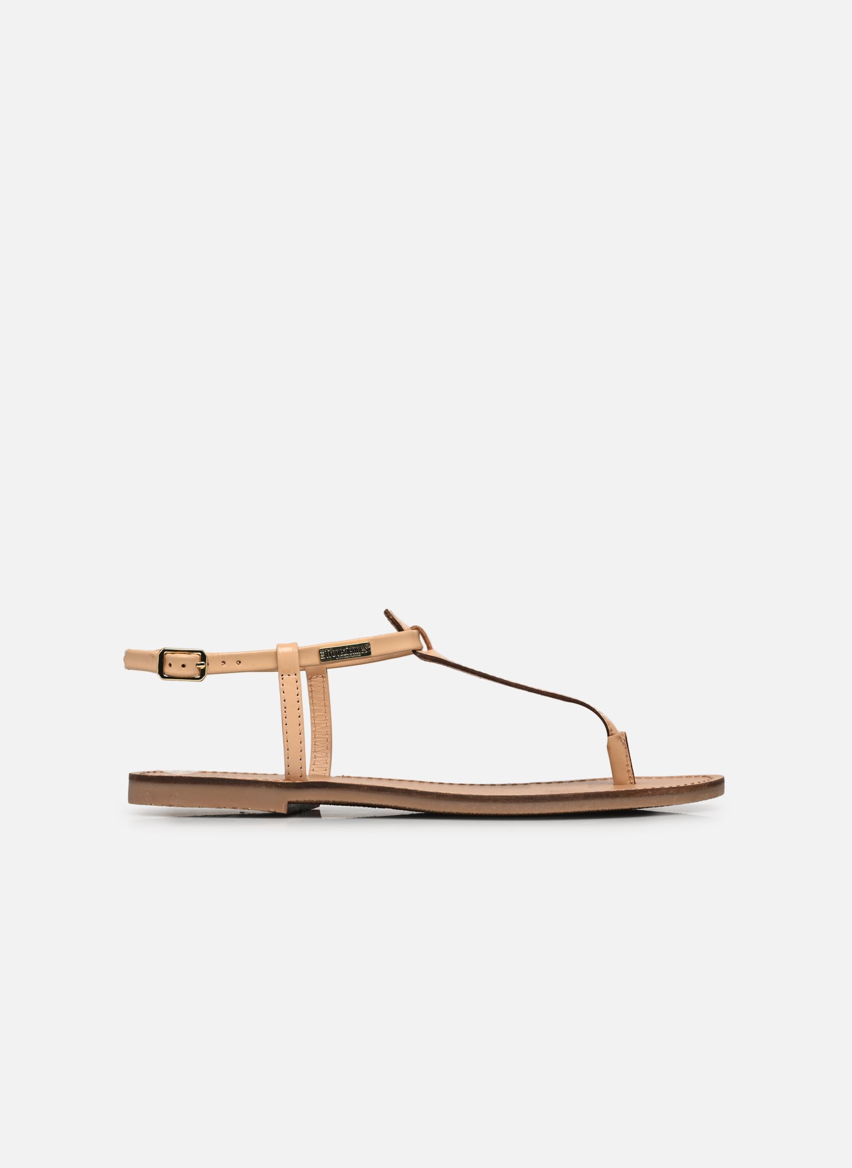 Platte sandalen HARVIL dames beige Les Tropéziennes par M Belarbi Platte sandalen HARVIL dames beige BEIGE