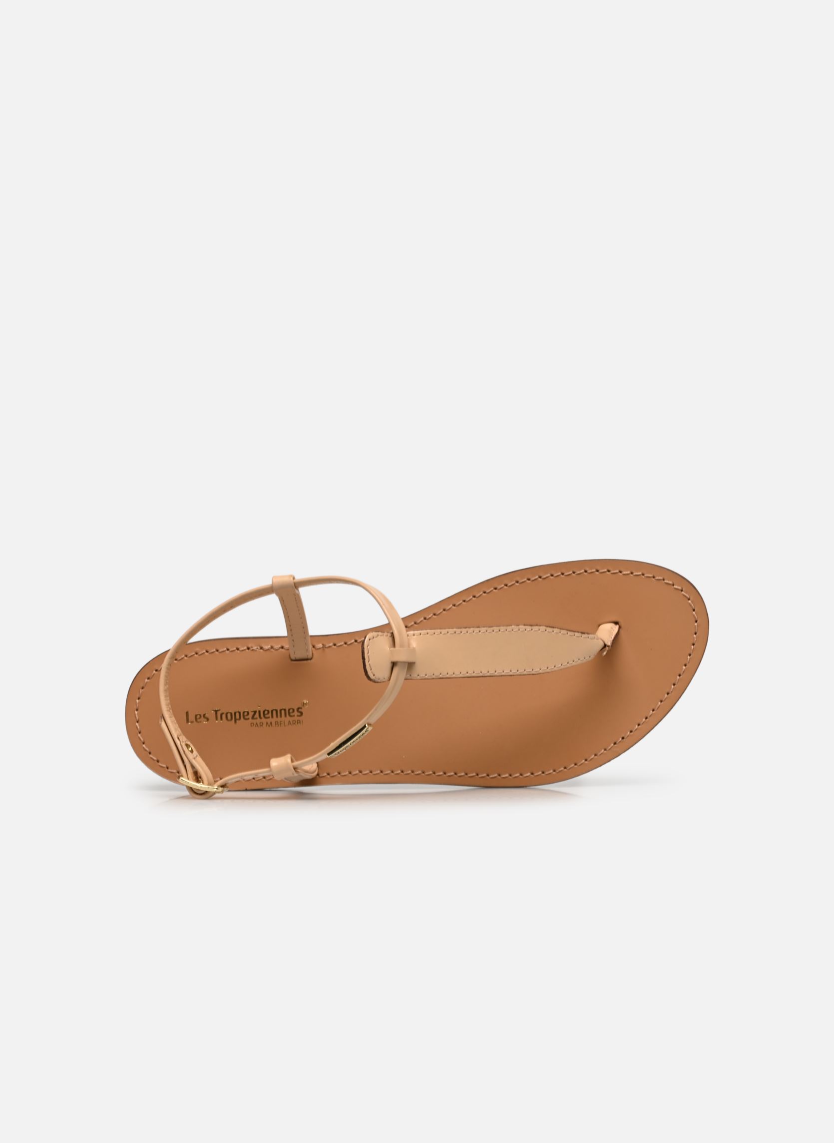 Platte sandalen HARVIL dames beige Les Tropéziennes par M Belarbi Platte sandalen HARVIL dames beige BEIGE