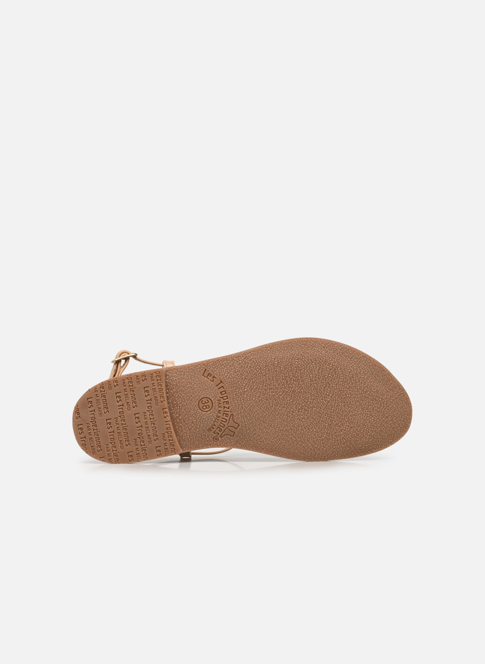 Platte sandalen HARVIL dames beige Les Tropéziennes par M Belarbi Platte sandalen HARVIL dames beige BEIGE