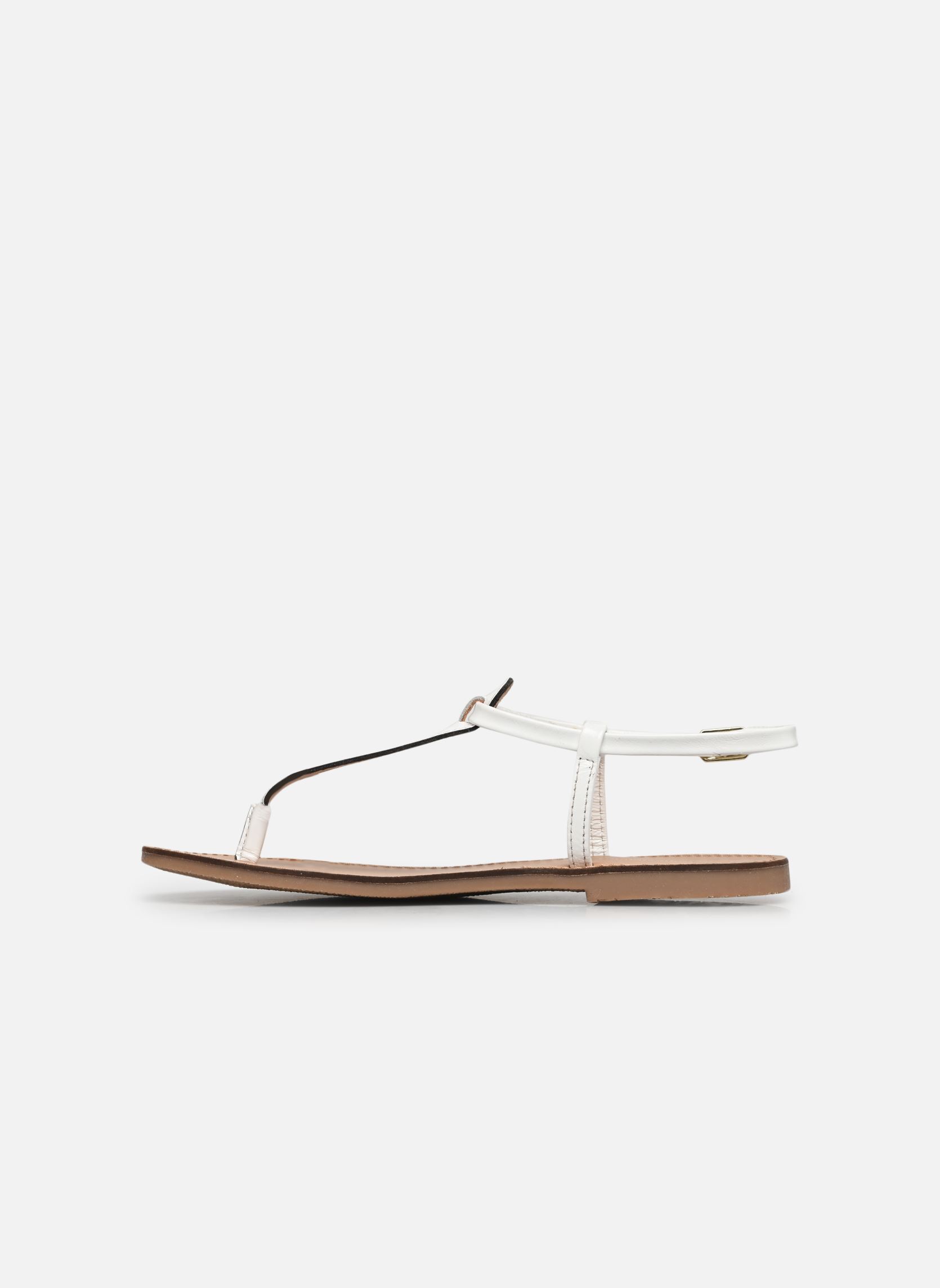 Sandales plates HARVIL femme blanc Les Tropéziennes par M Belarbi Sandales plates HARVIL femme blanc BLANC