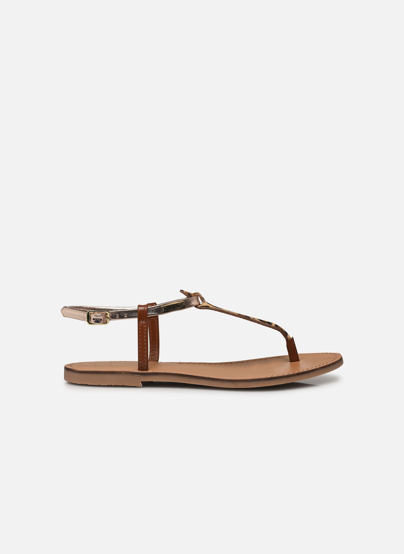 Platte sandalen HARVIL dames beige Les Tropéziennes par M Belarbi Platte sandalen HARVIL dames beige LEOPARD MULTI