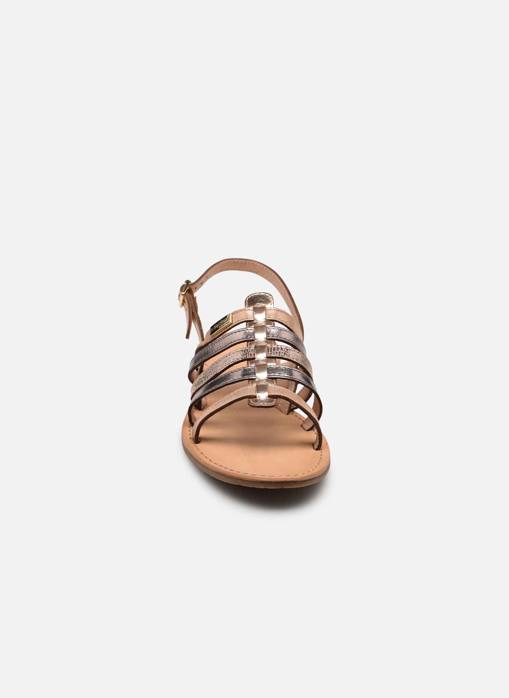 Sandali piatti HAVAGUM donna oro e bronzo Les Tropéziennes par M Belarbi Sandali piatti HAVAGUM donna oro e bronzo OR MULTI
