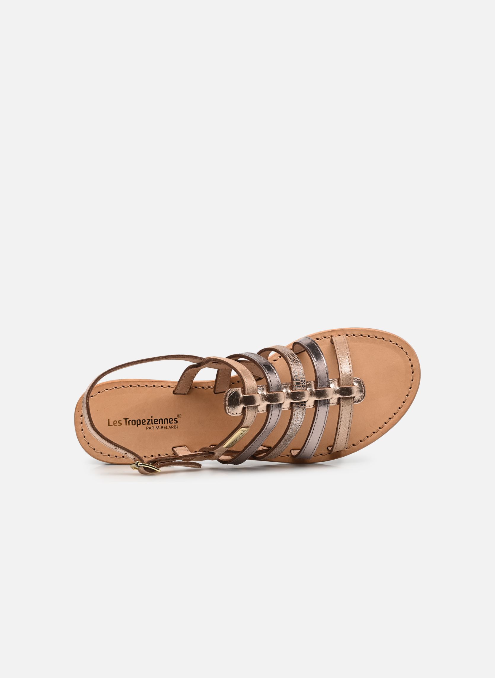 Sandali piatti HAVAGUM donna oro e bronzo Les Tropéziennes par M Belarbi Sandali piatti HAVAGUM donna oro e bronzo OR MULTI