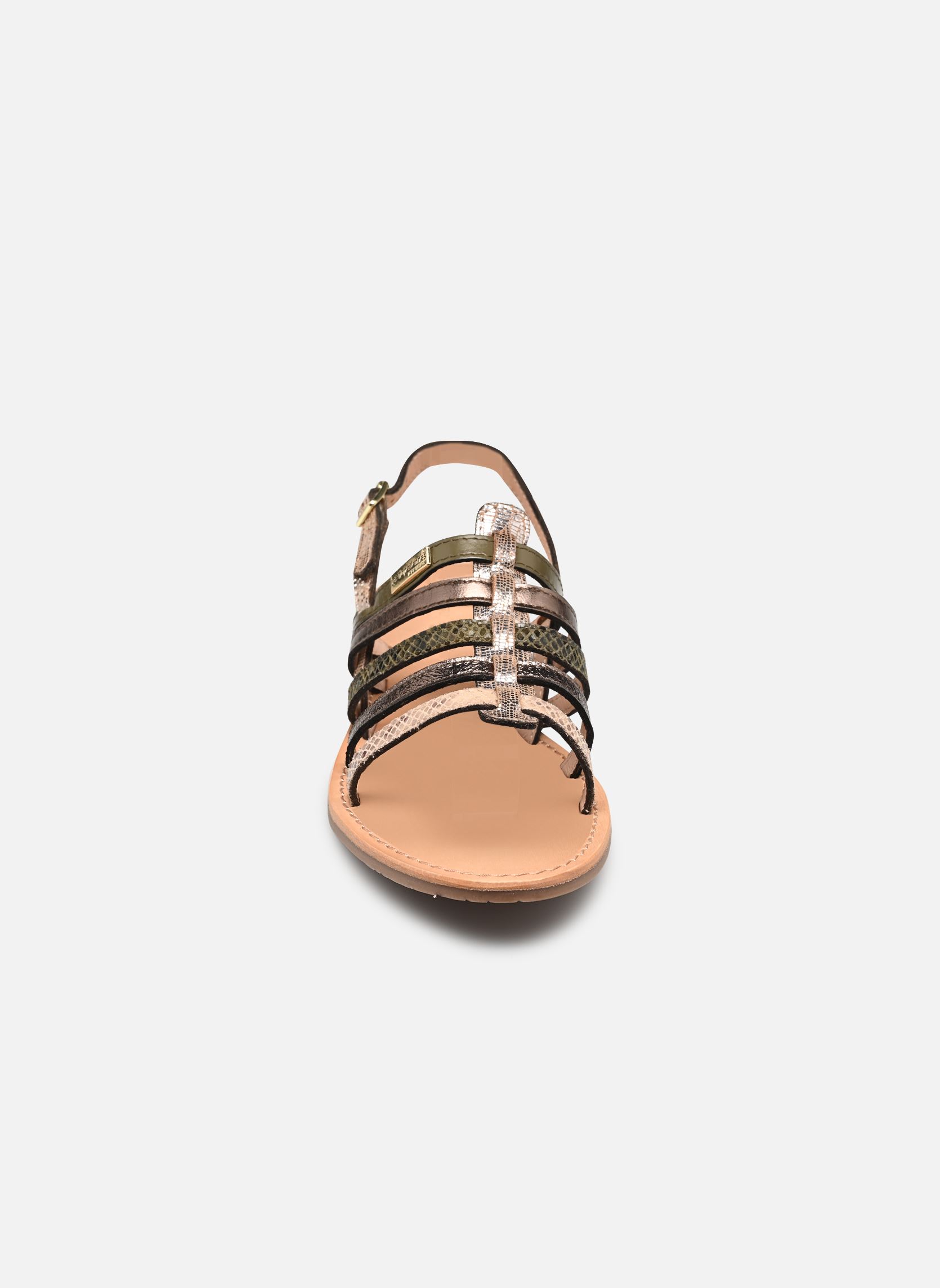 Sandali piatti HAVAGUM donna verde Les Tropéziennes par M Belarbi Sandali piatti HAVAGUM donna verde KAKI MULTI