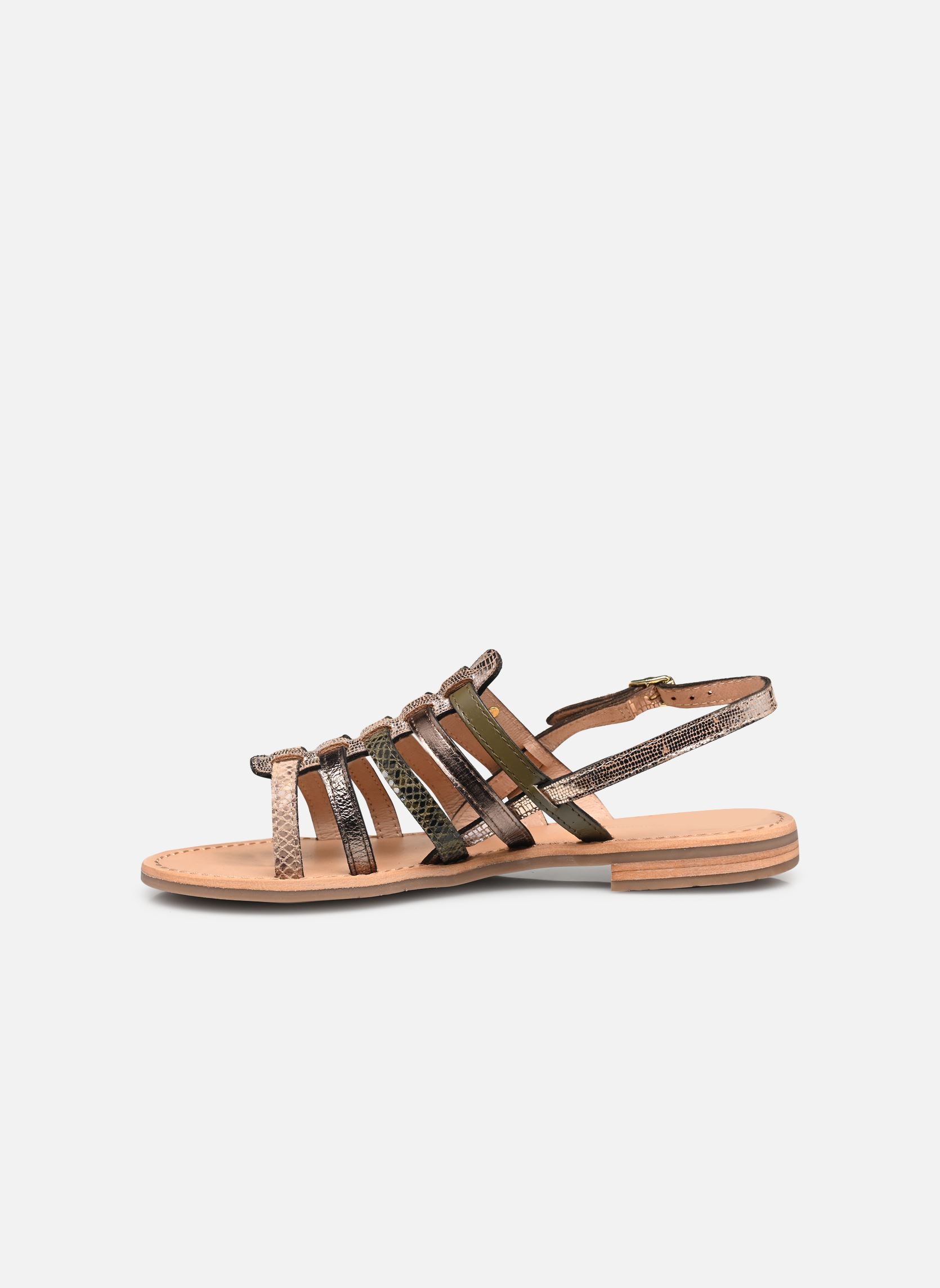 Sandali piatti HAVAGUM donna verde Les Tropéziennes par M Belarbi Sandali piatti HAVAGUM donna verde KAKI MULTI