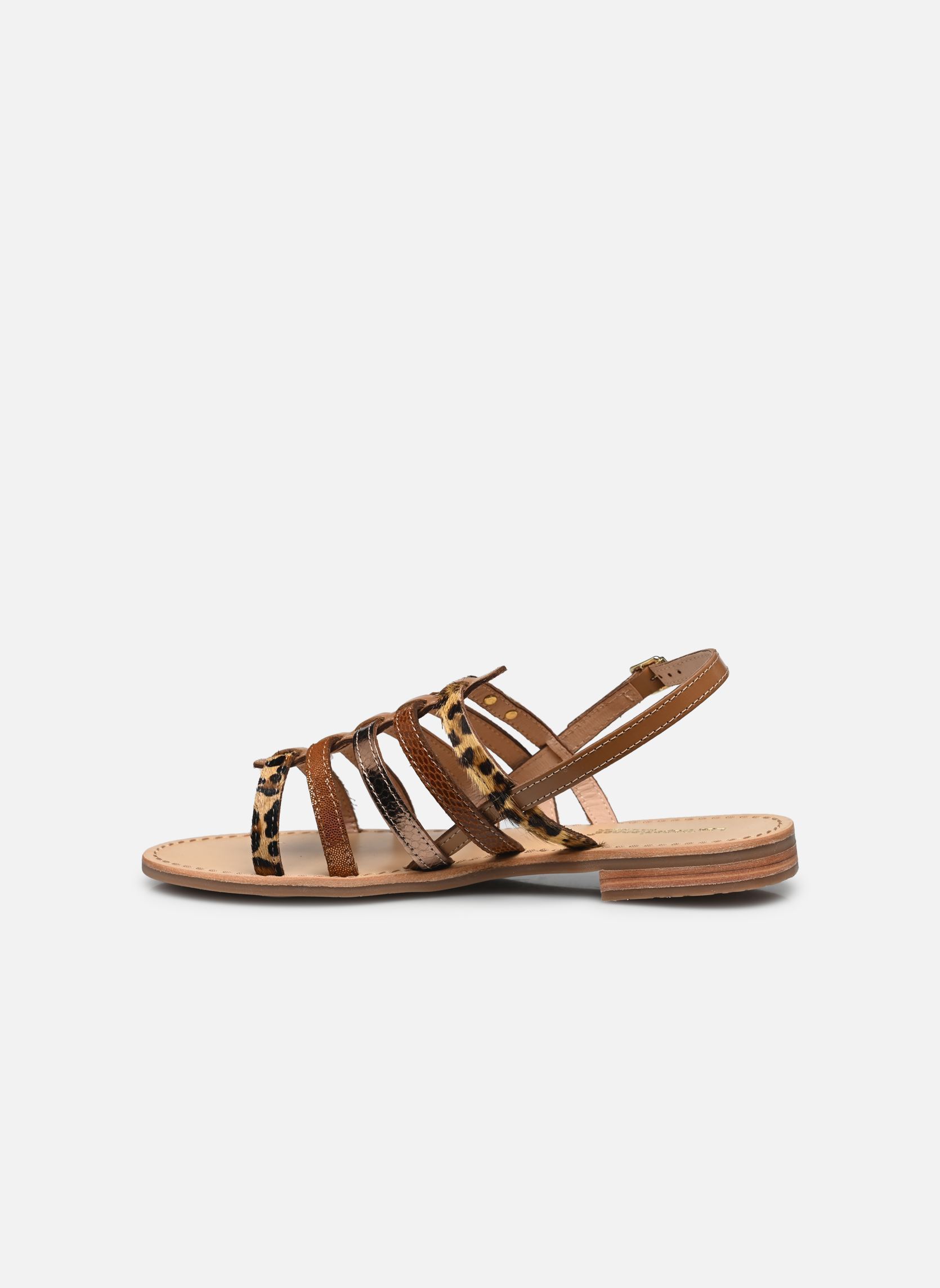Sandalias planas HAVAGUM mujer oro y bronce Les Tropéziennes par M Belarbi Sandalias planas HAVAGUM mujer oro y bronce BRONZE LEOPARD