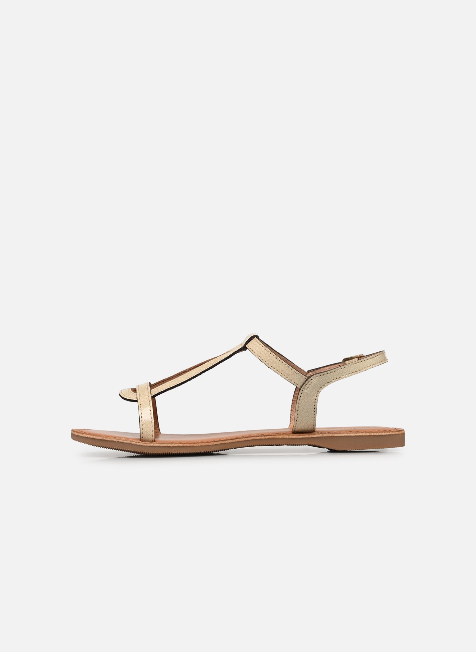 Sandales plates HEMAIL femme blanc Les Tropéziennes par M Belarbi Sandales plates HEMAIL femme blanc CREME