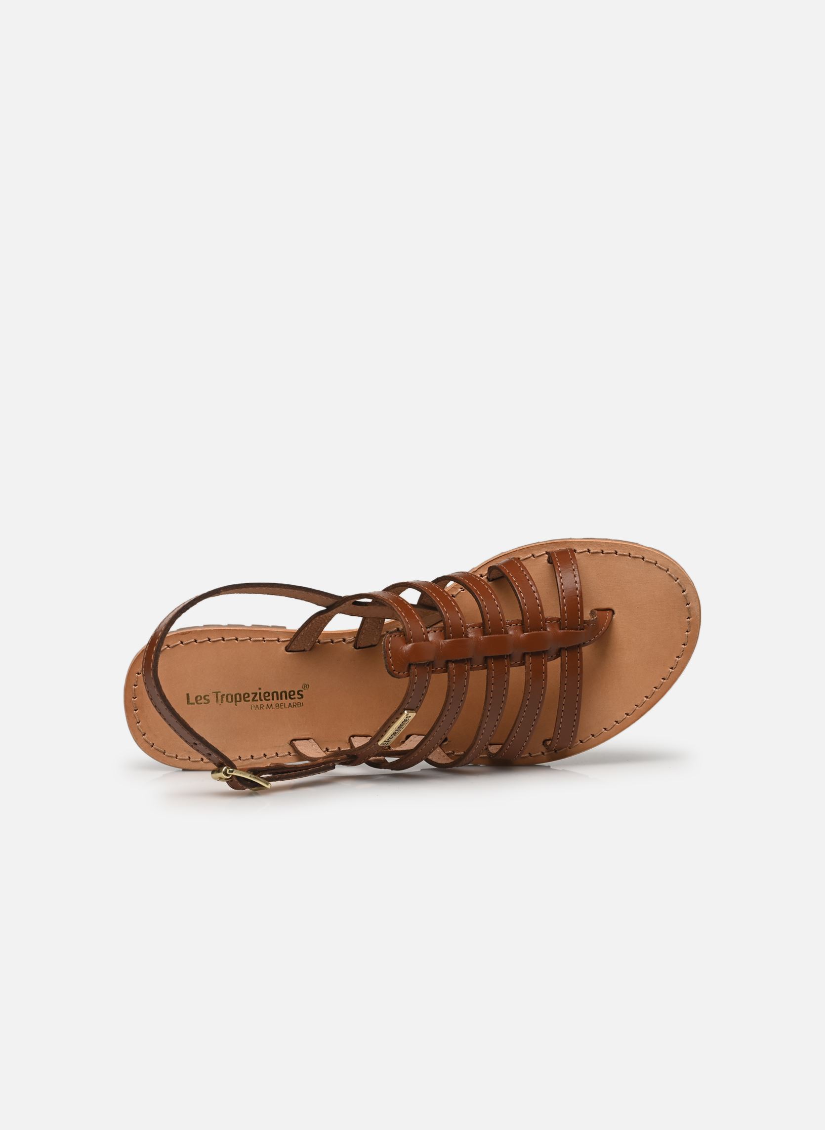 Sandalias planas HEXACO mujer marrón Les Tropéziennes par M Belarbi Sandalias planas HEXACO mujer marrón TAN