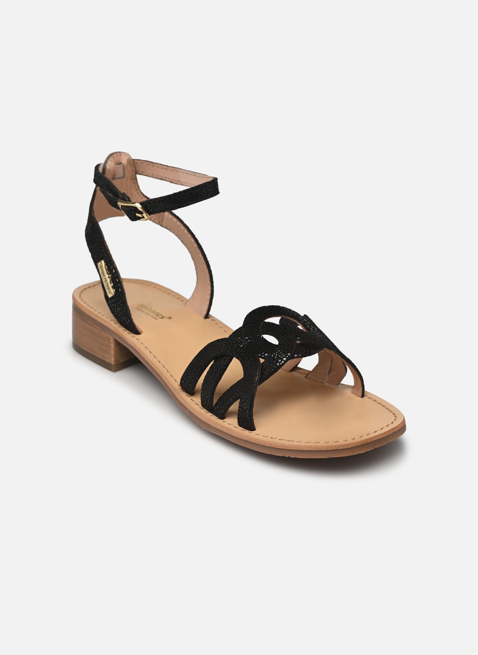 Sandalen HIREEN damen schwarz Les Tropéziennes par M Belarbi Sandalen HIREEN damen schwarz NOIR BRILLANT