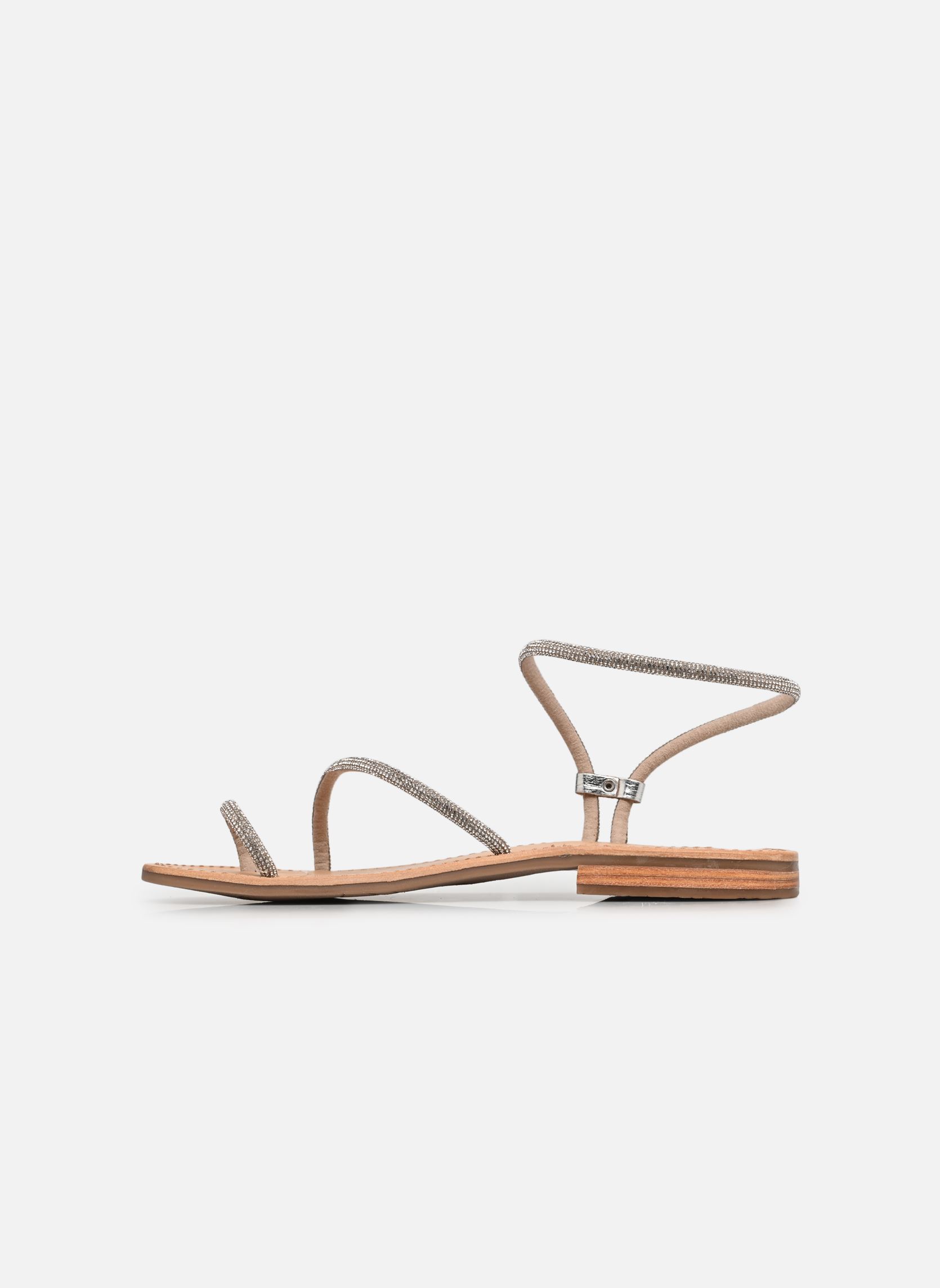 Sandalen HODAXA damen silber Les Tropéziennes par M Belarbi Sandalen HODAXA damen silber ARGENT