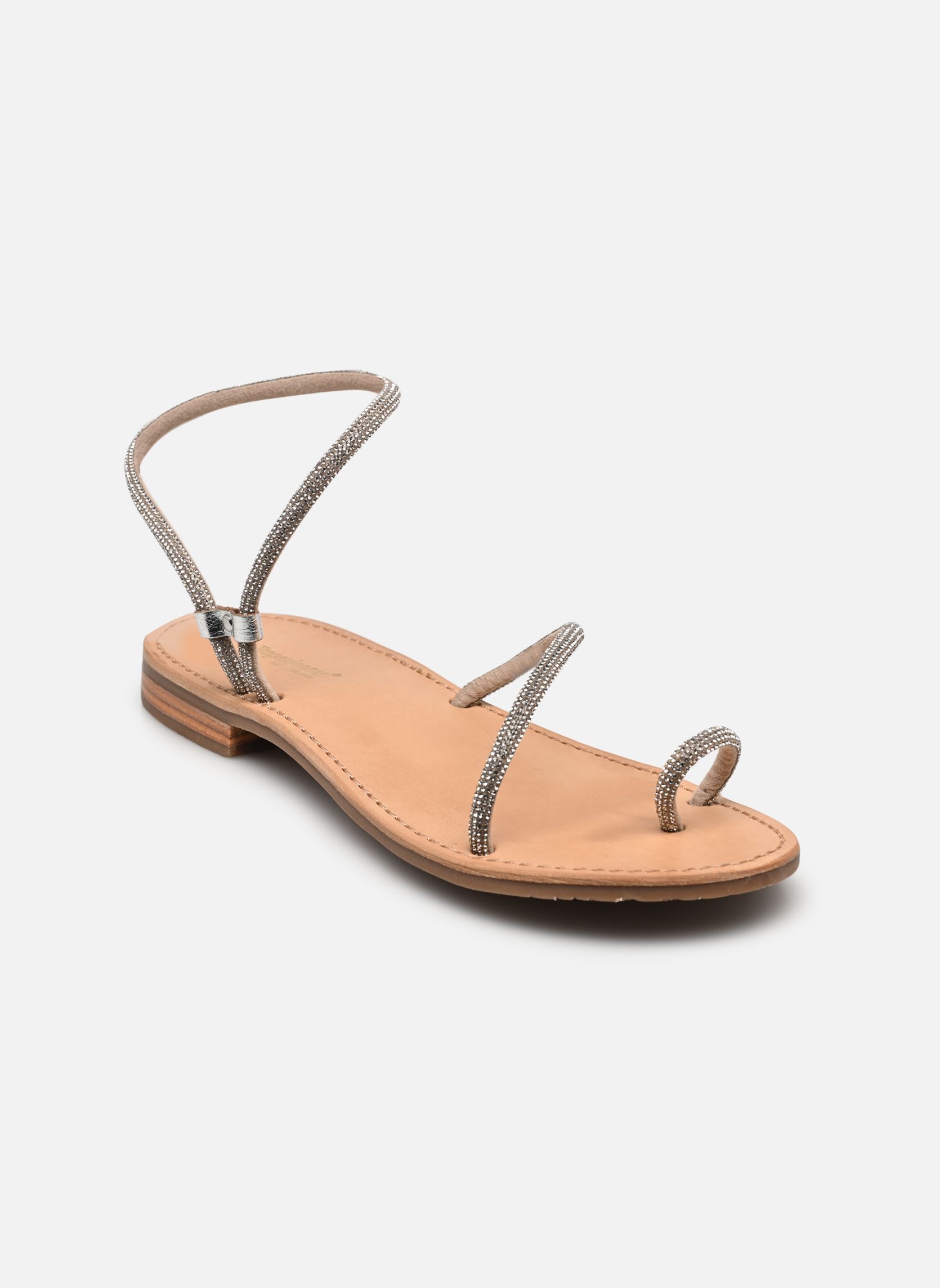 Sandalen HODAXA damen silber Les Tropéziennes par M Belarbi Sandalen HODAXA damen silber ARGENT