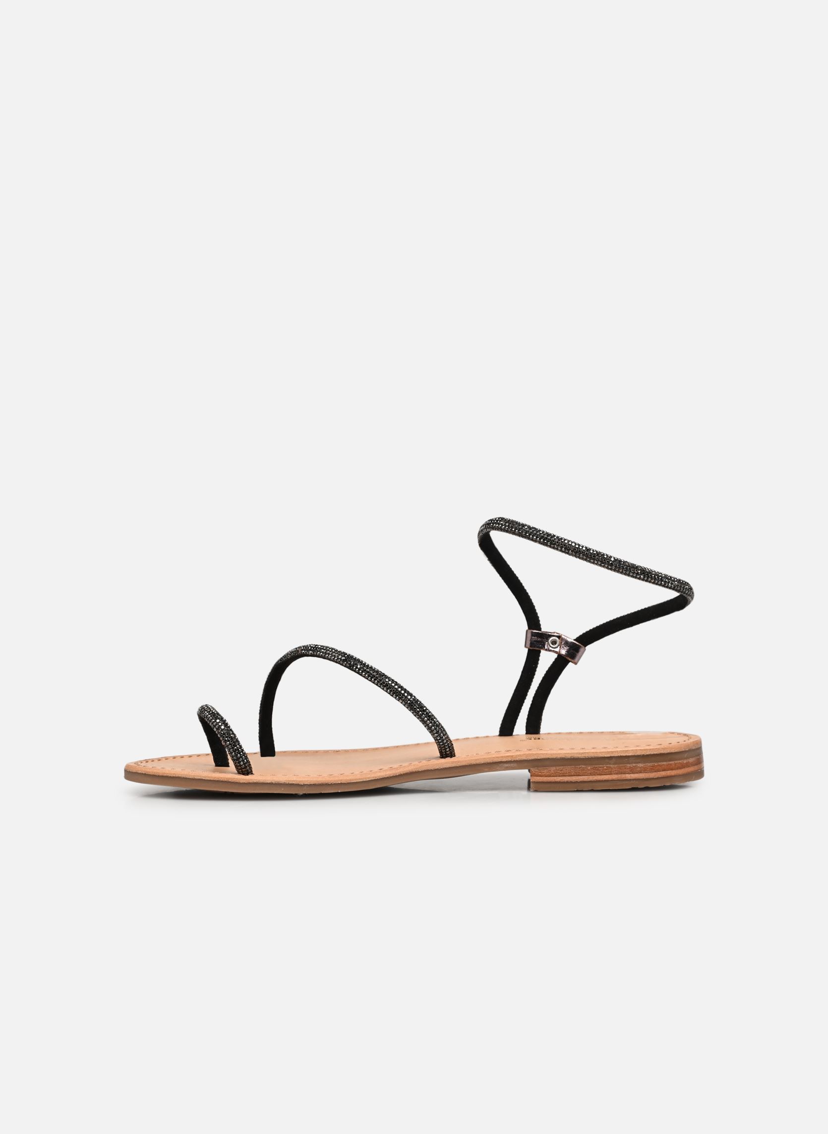 Sandalen HODAXA damen silber Les Tropéziennes par M Belarbi Sandalen HODAXA damen silber Argent Fonce
