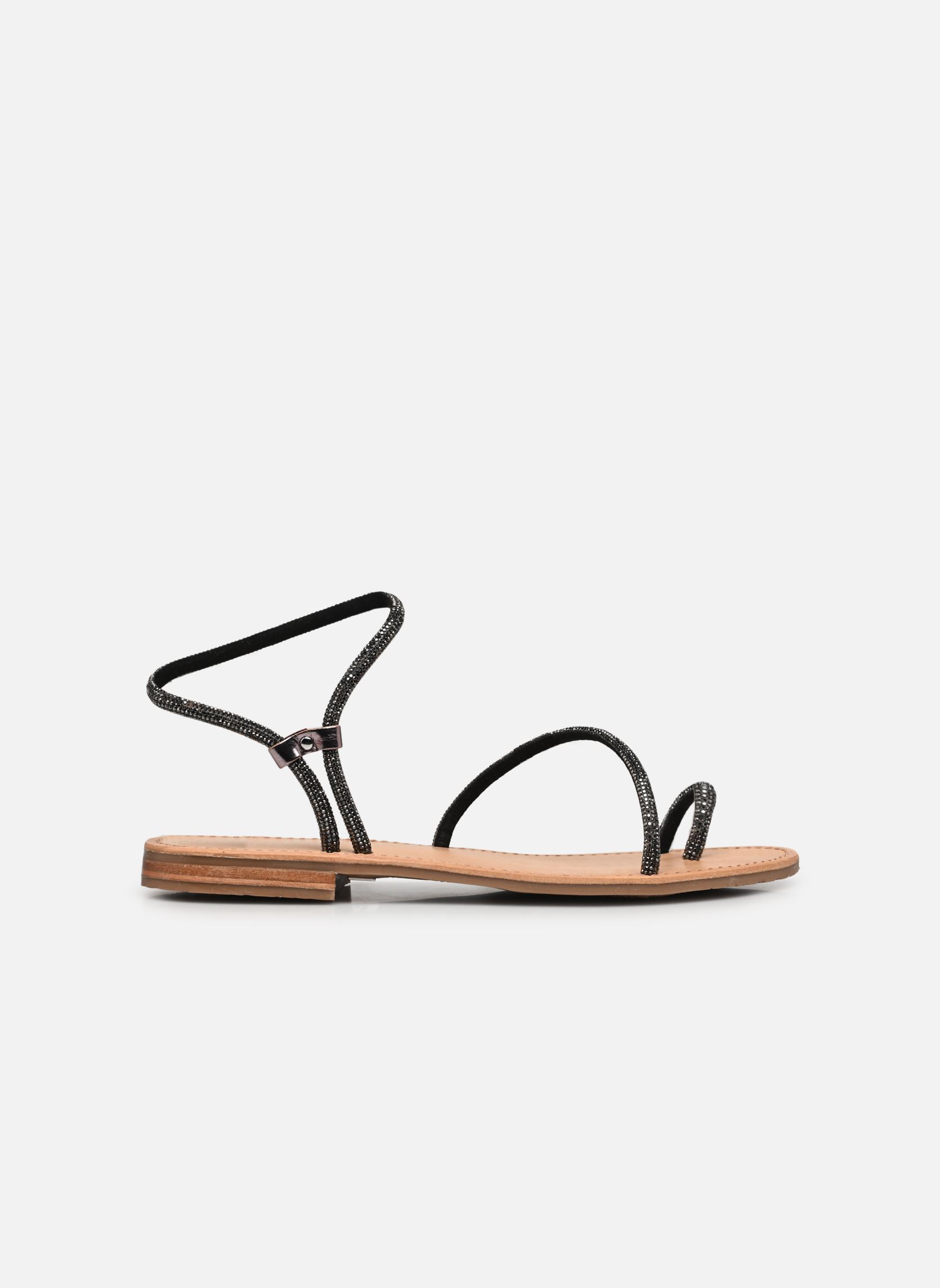 Sandalen HODAXA damen silber Les Tropéziennes par M Belarbi Sandalen HODAXA damen silber Argent Fonce
