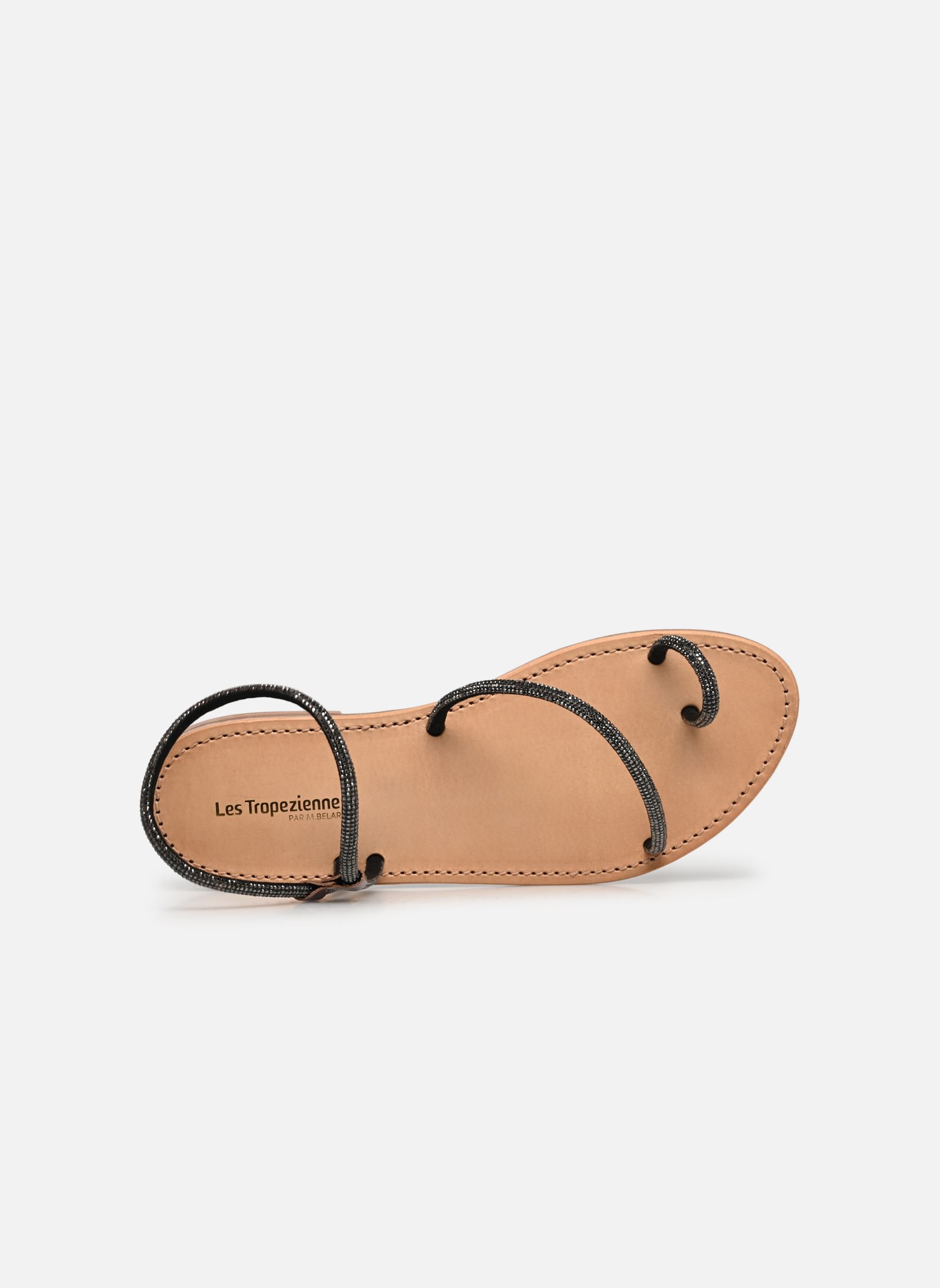 Sandalen HODAXA damen silber Les Tropéziennes par M Belarbi Sandalen HODAXA damen silber Argent Fonce