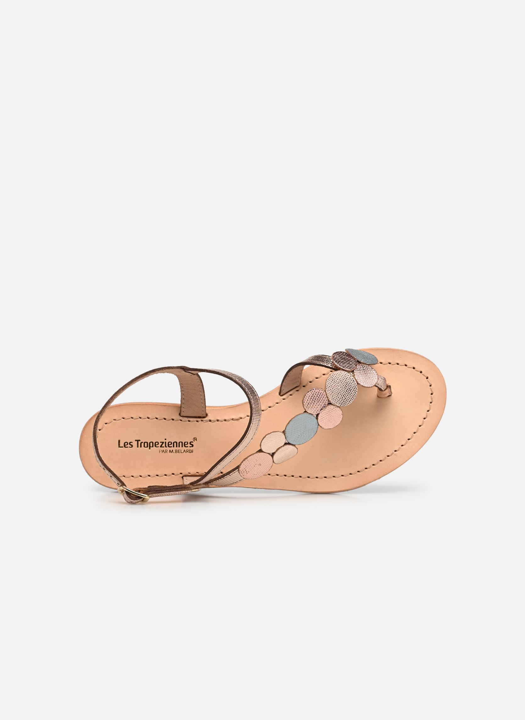 Sandales plates HOLLY femme multicolore Les Tropéziennes par M Belarbi Sandales plates HOLLY femme multicolore Multi
