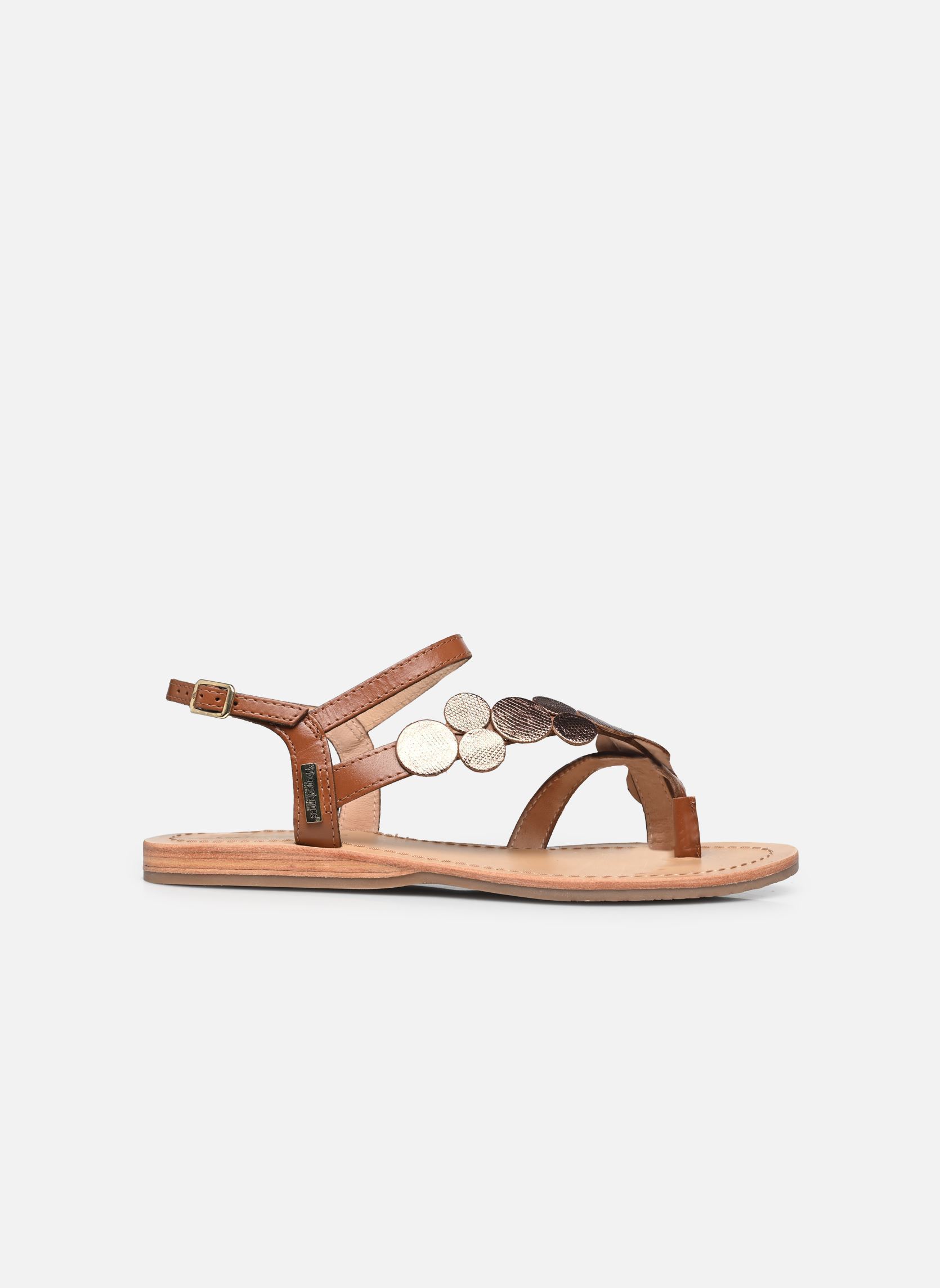 Flache Sandalen HOLLY damen braun Les Tropéziennes par M Belarbi Flache Sandalen HOLLY damen braun TAN-BRONZE