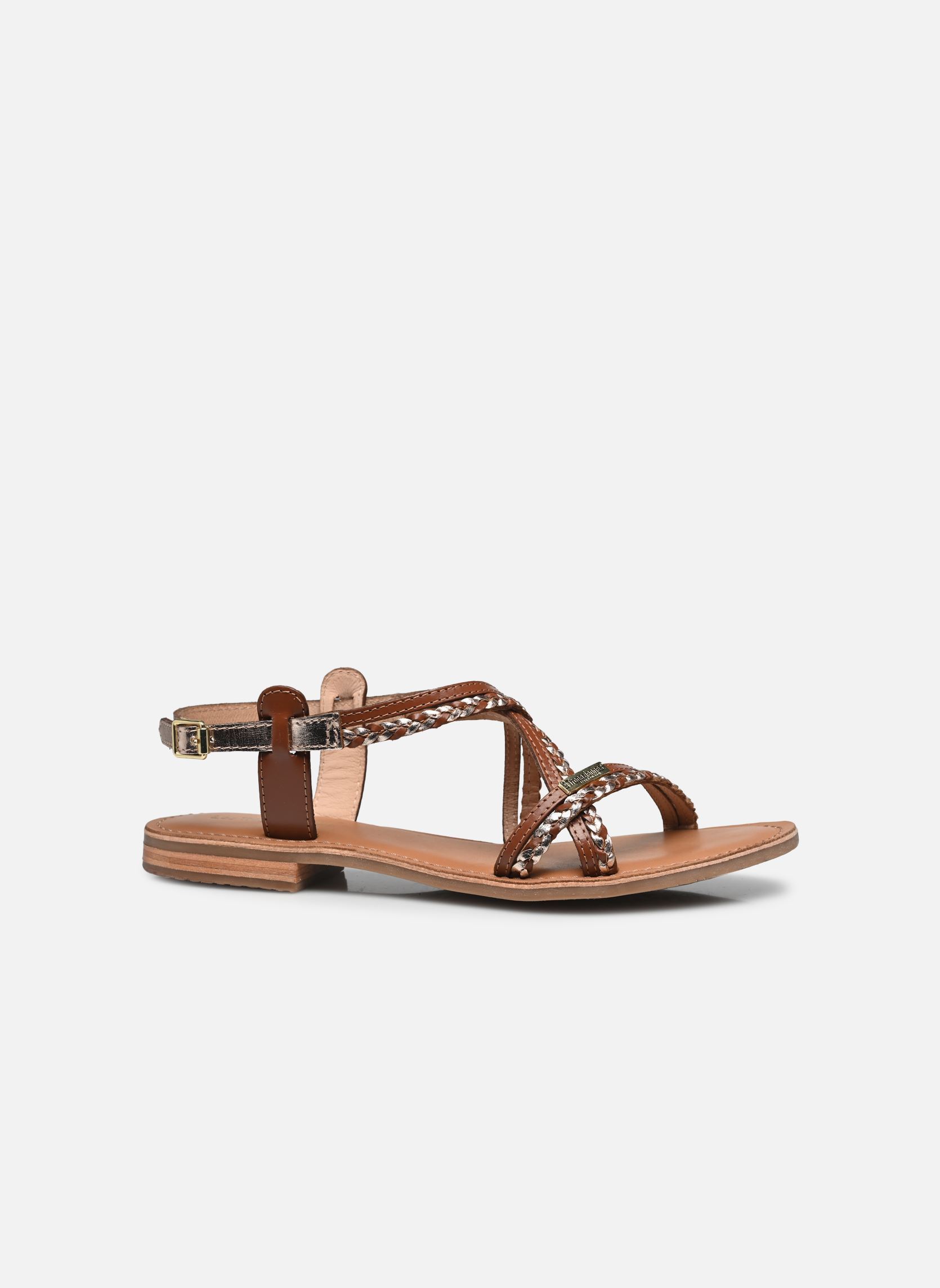 Sandali piatti HOMONGO donna marrone Les Tropéziennes par M Belarbi Sandali piatti HOMONGO donna marrone TAN-MULTI