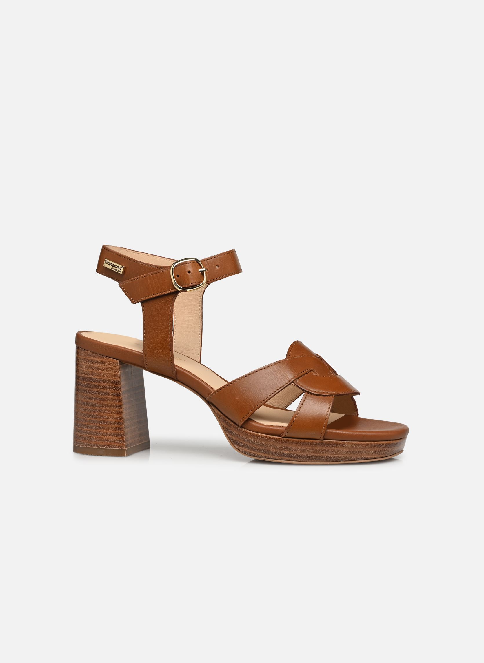 Sandales LINESS femme marron Les Tropéziennes par M Belarbi Sandales LINESS femme marron Tan