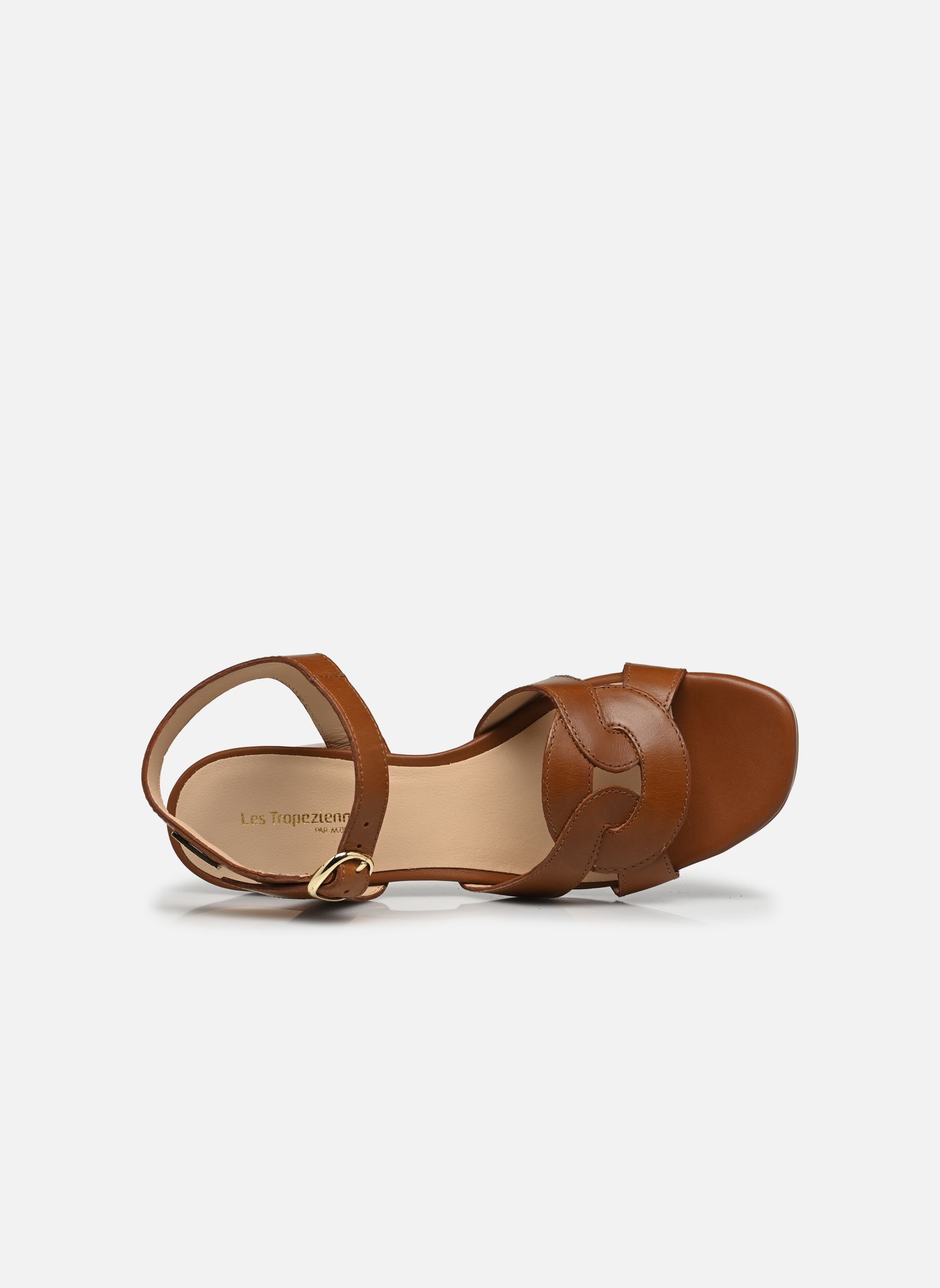 Sandales LINESS femme marron Les Tropéziennes par M Belarbi Sandales LINESS femme marron Tan