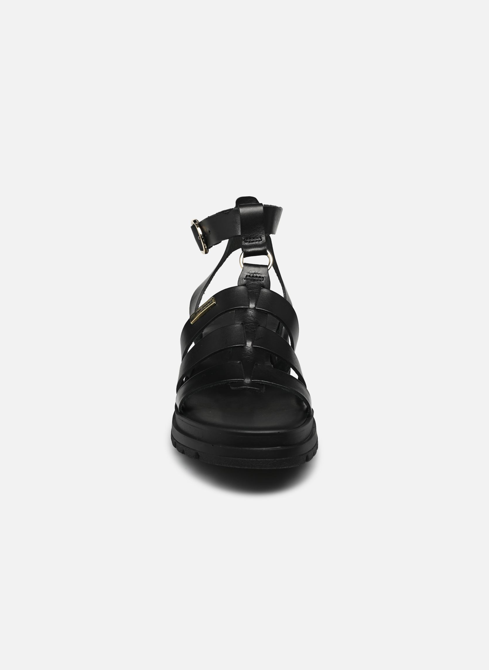 Sandales compensées et plateformes TOBO femme noir Les Tropéziennes par M Belarbi Sandales compensées et plateformes TOBO femme noir NOIR