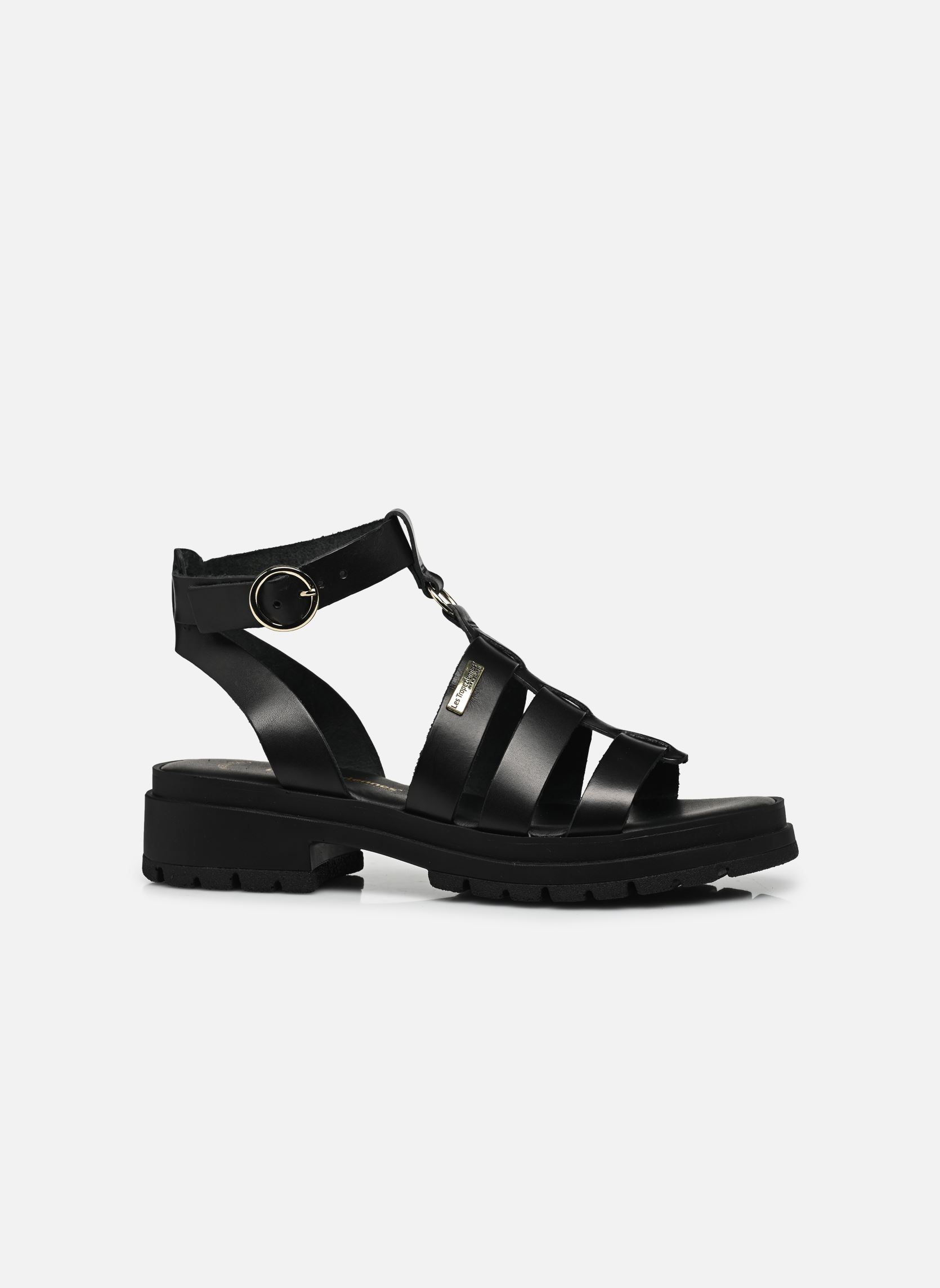 Sandales compensées et plateformes TOBO femme noir Les Tropéziennes par M Belarbi Sandales compensées et plateformes TOBO femme noir NOIR