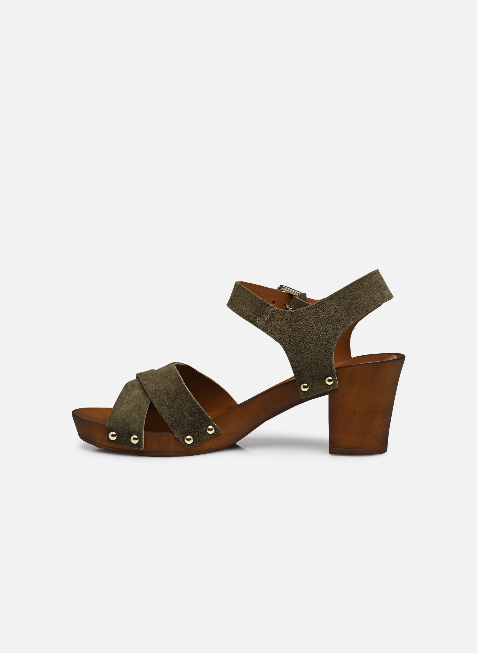 Sandales TOOPINO femme vert Les Tropéziennes par M Belarbi Sandales TOOPINO femme vert KAKI