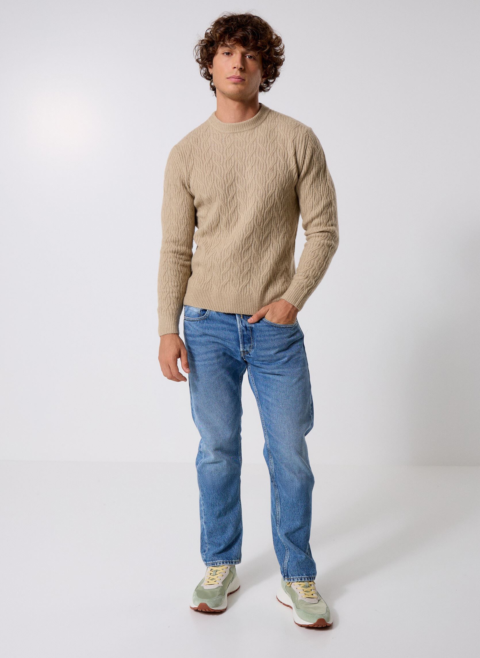 Blauwe REPLAY Skinny jeans GROVER PANTS