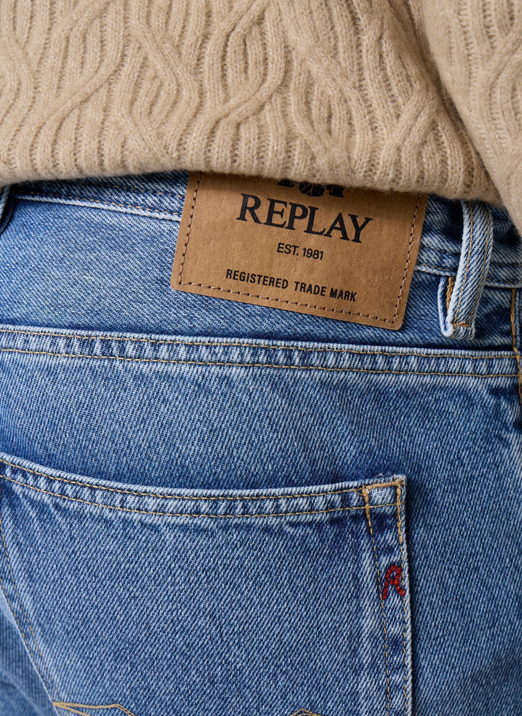 Jeans GROVER jean tapered herren blau Replay Jeans GROVER jean tapered herren blau Medium Blue