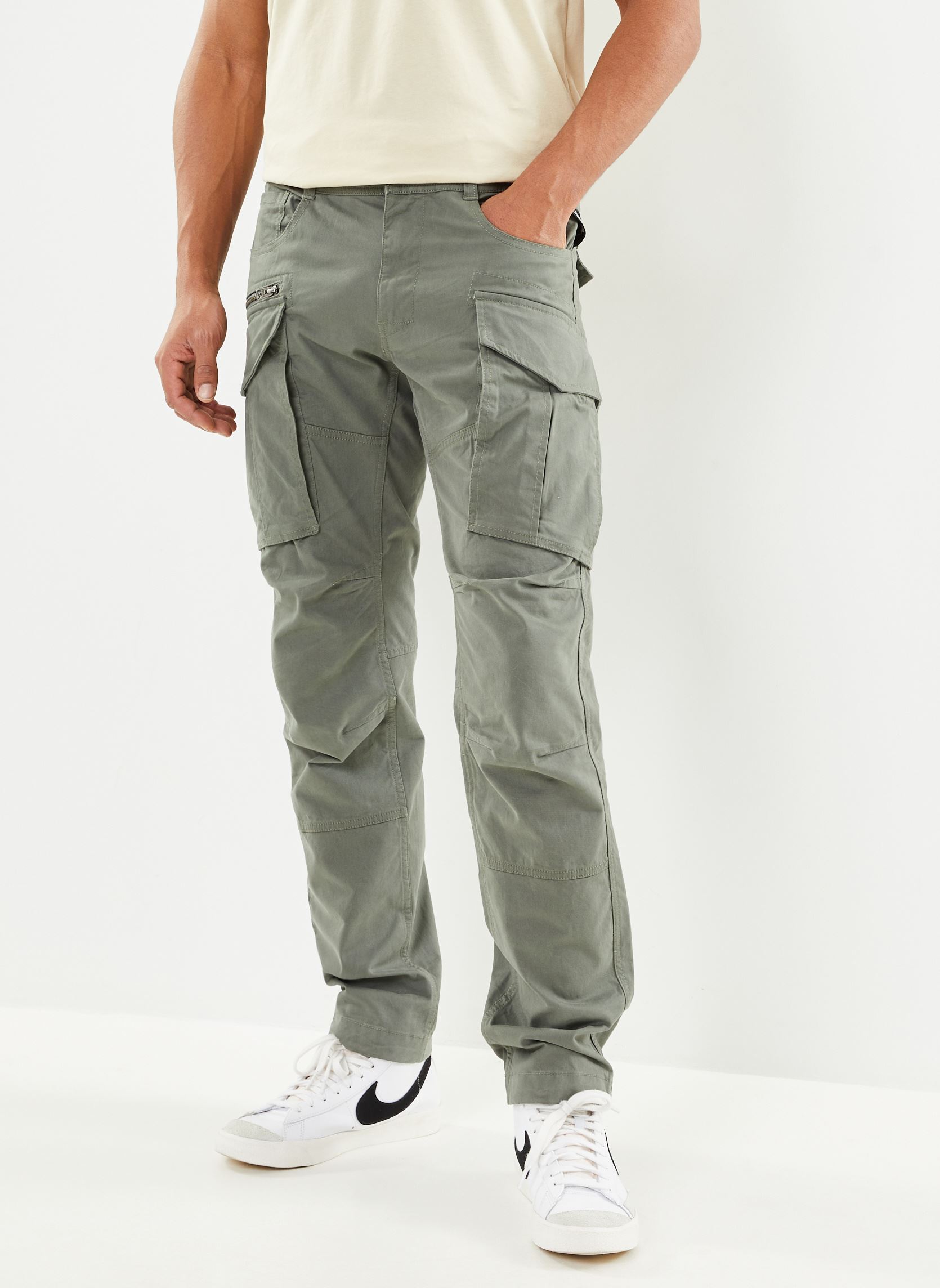 Jeans JOE pantalon cargo kaki clair homme vert Replay Jeans JOE pantalon cargo kaki clair homme vert Aviator Green
