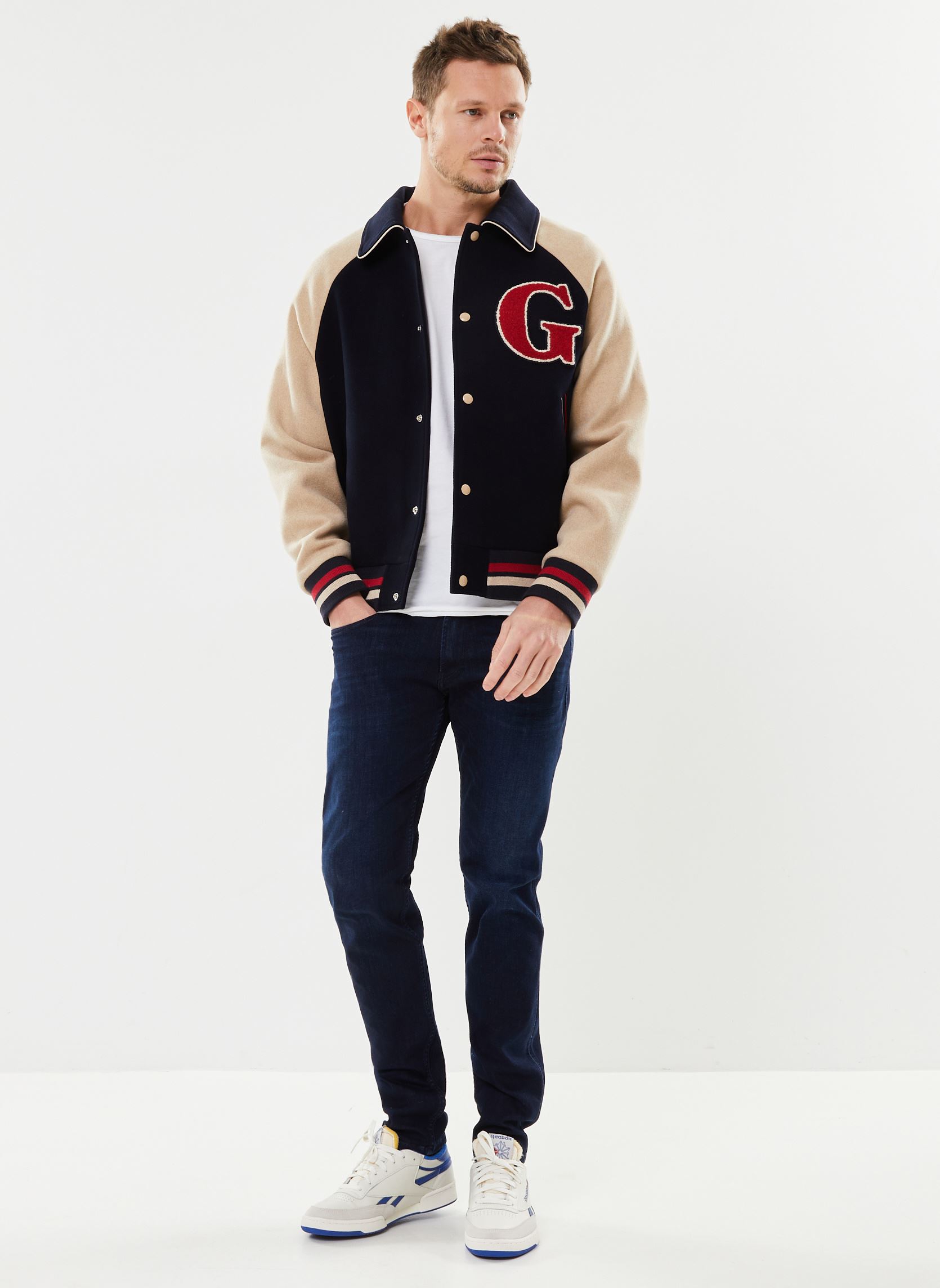 Jeans slim et skinny ANBASS jean slim dark blue homme bleu Replay Jeans slim et skinny ANBASS jean slim dark blue homme bleu Dark Blue
