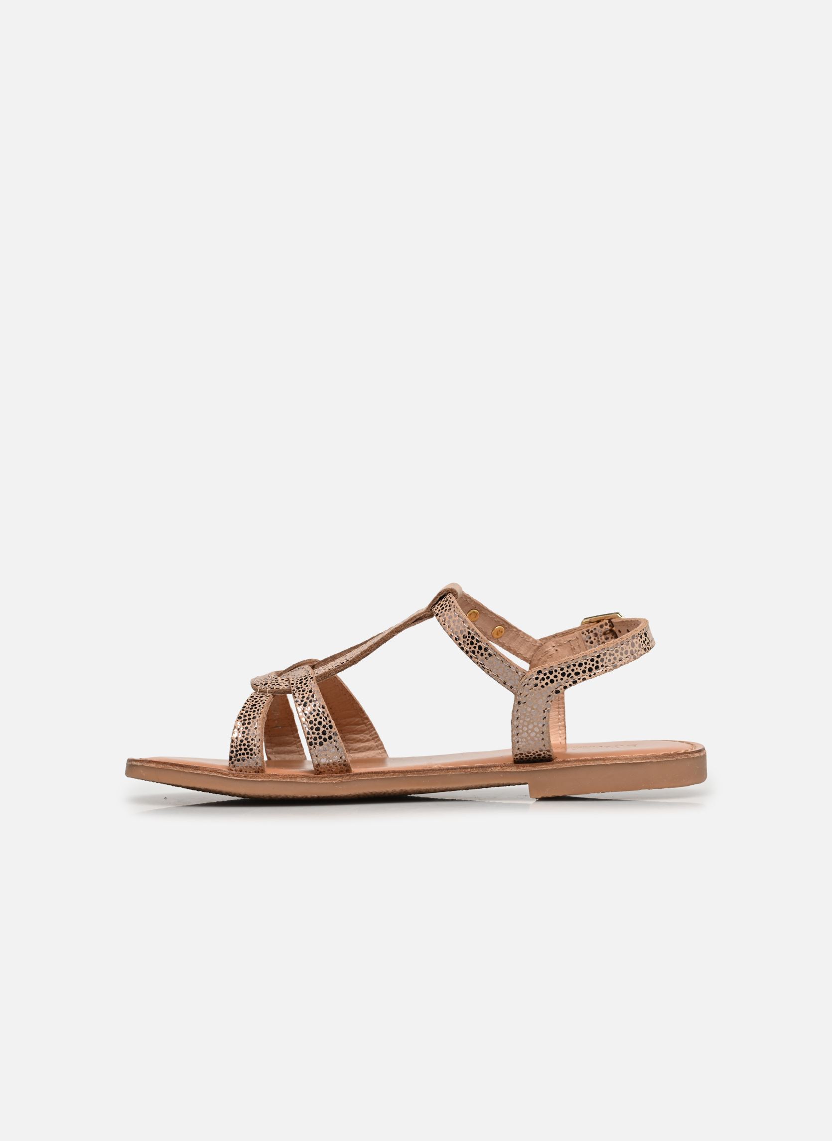 Sandales BACKLE fille argent Les Tropéziennes par M Belarbi Sandales BACKLE fille argent ARGENT BEIGE