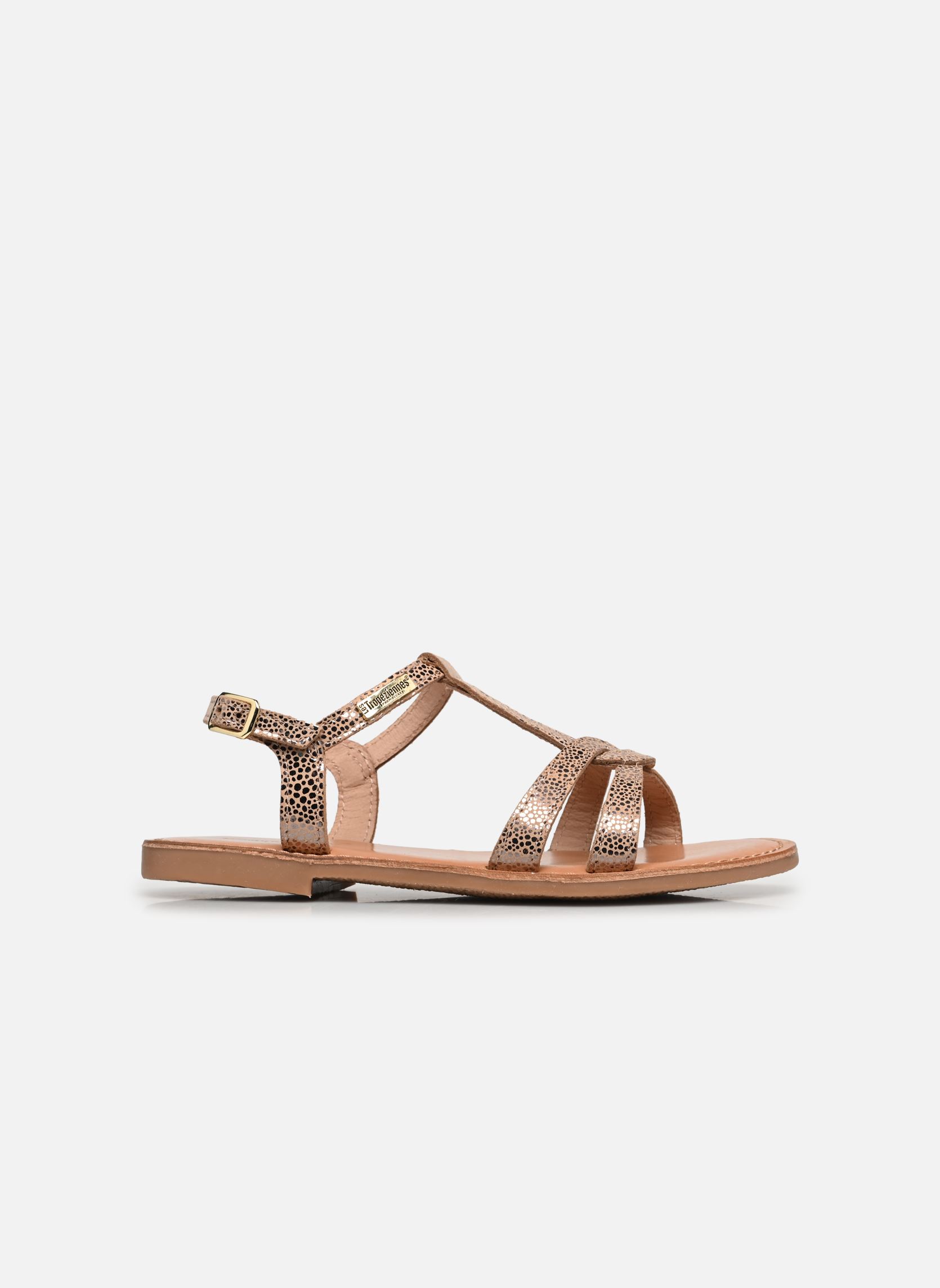 Sandales BACKLE fille argent Les Tropéziennes par M Belarbi Sandales BACKLE fille argent ARGENT BEIGE