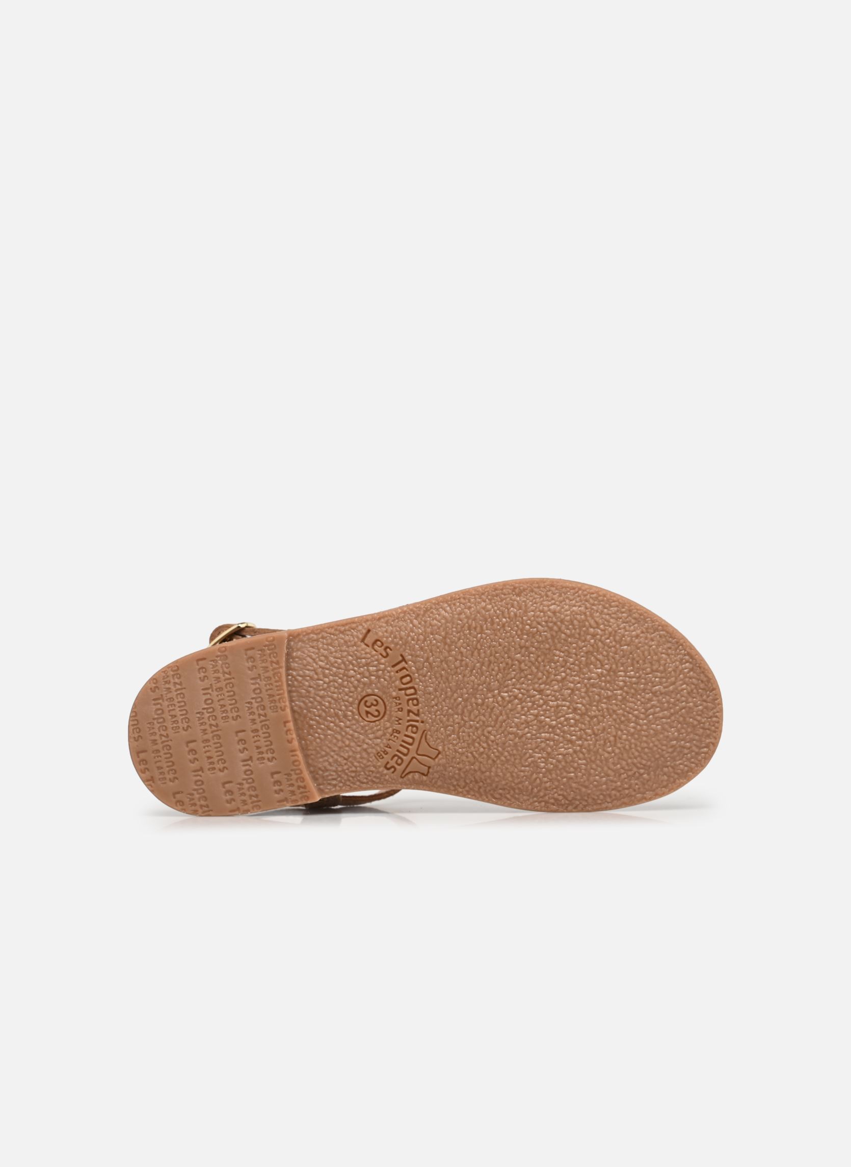 Sandales BACKLE fille argent Les Tropéziennes par M Belarbi Sandales BACKLE fille argent ARGENT BEIGE
