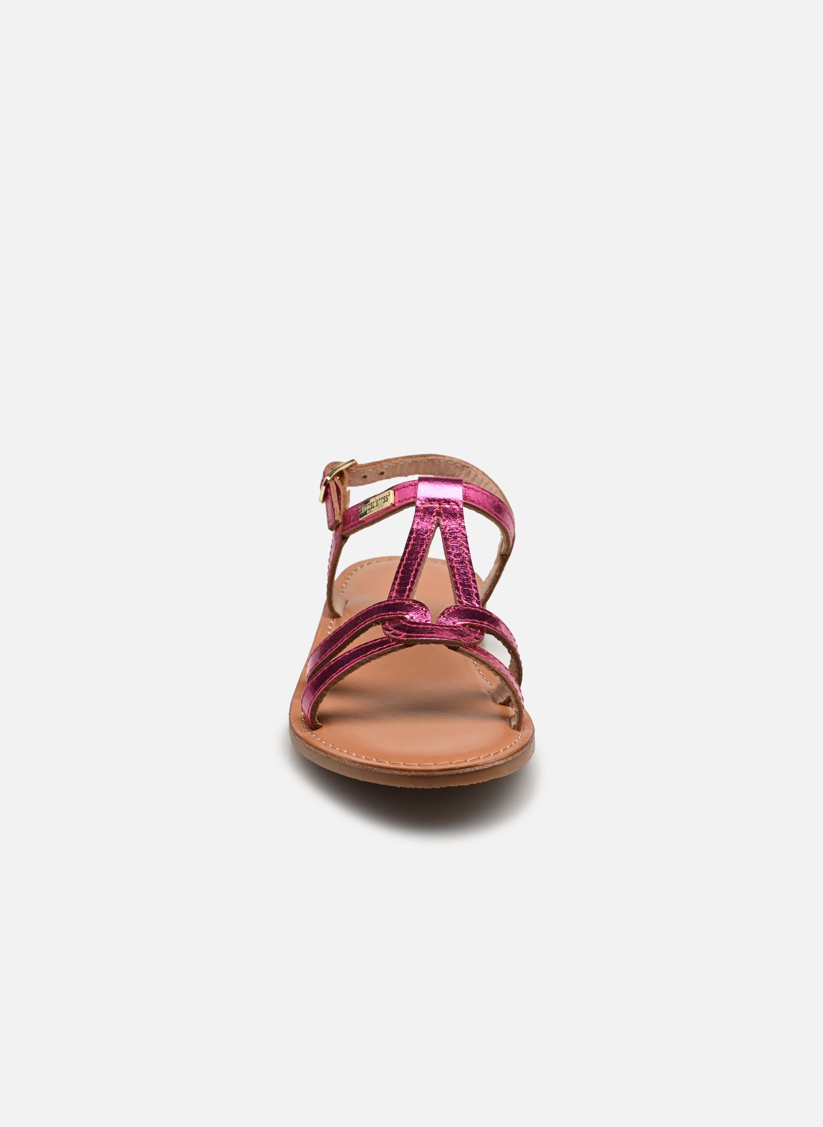 Sandales BACKLE fille rose Les Tropéziennes par M Belarbi Sandales BACKLE fille rose FUSCHIA