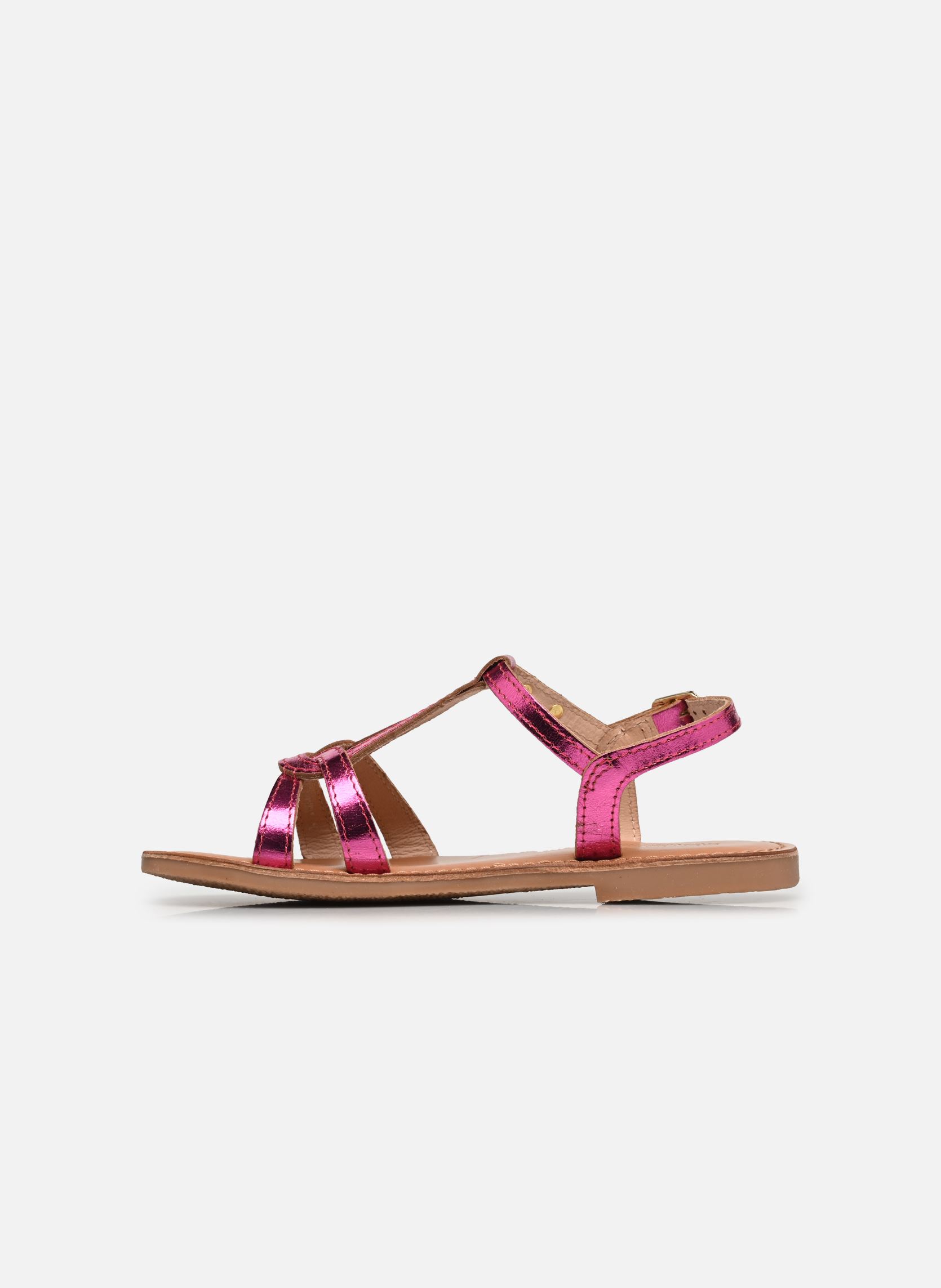 Sandales BACKLE fille rose Les Tropéziennes par M Belarbi Sandales BACKLE fille rose FUSCHIA