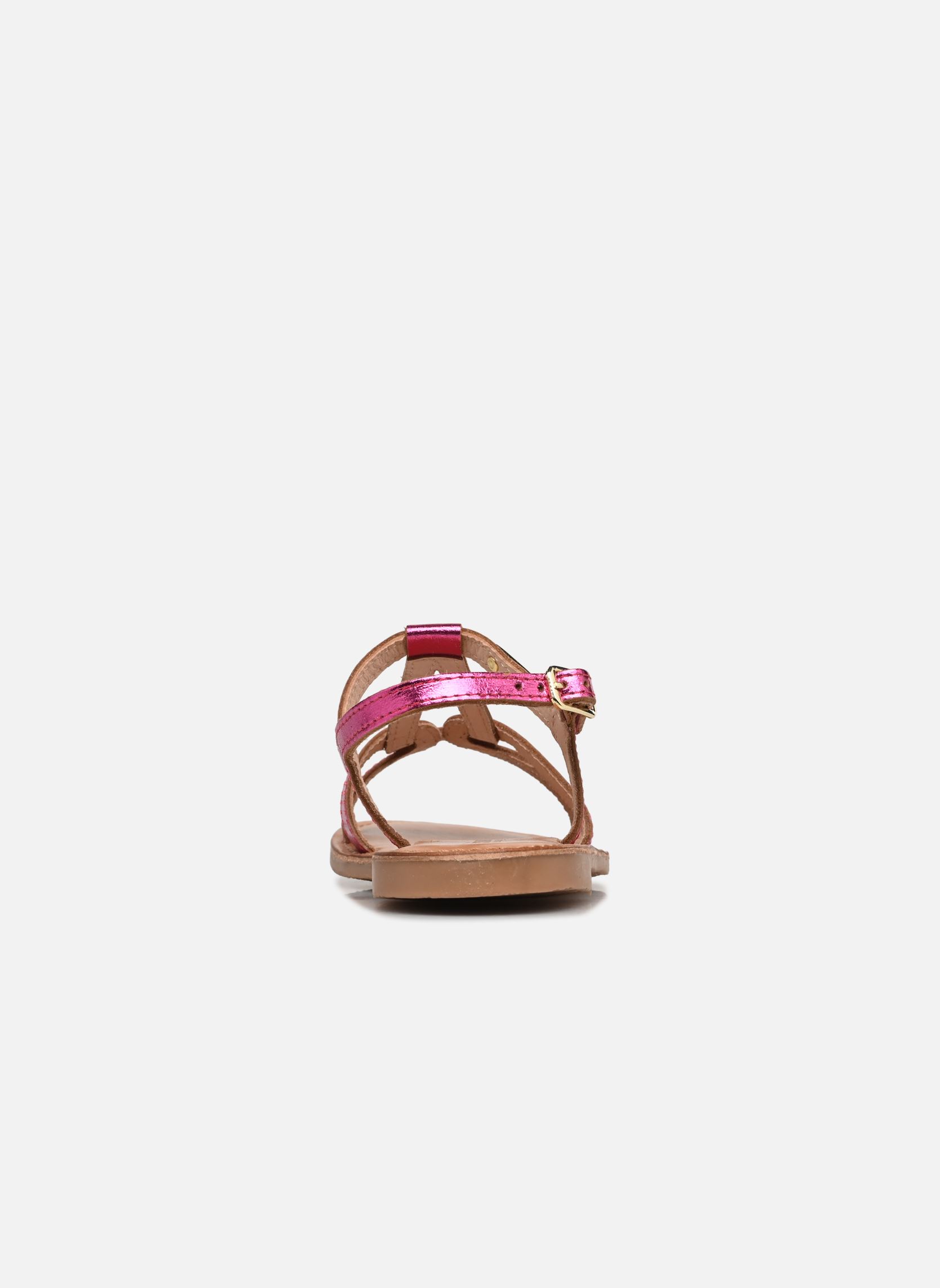 Sandales BACKLE fille rose Les Tropéziennes par M Belarbi Sandales BACKLE fille rose FUSCHIA