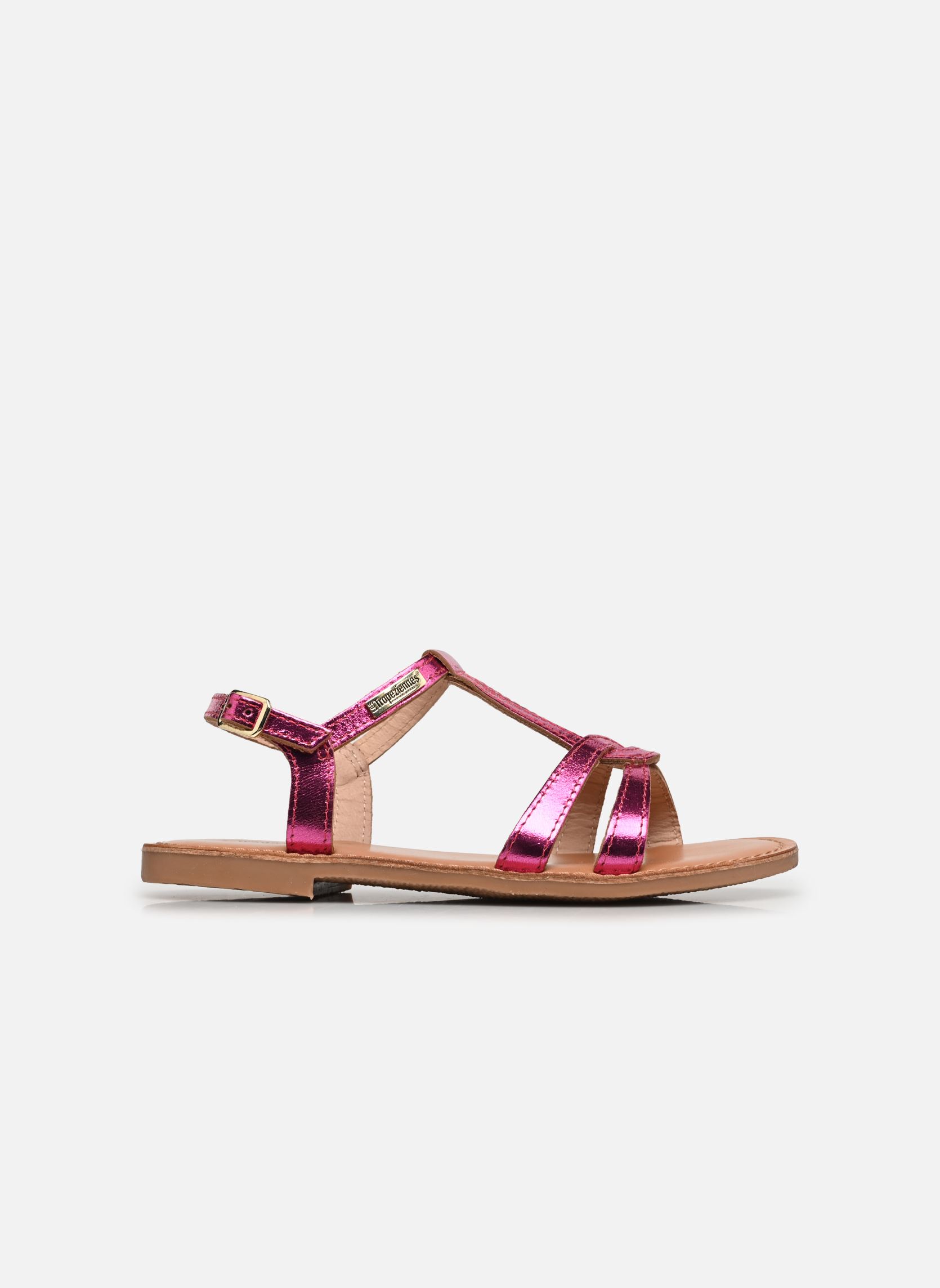 Sandales BACKLE fille rose Les Tropéziennes par M Belarbi Sandales BACKLE fille rose FUSCHIA