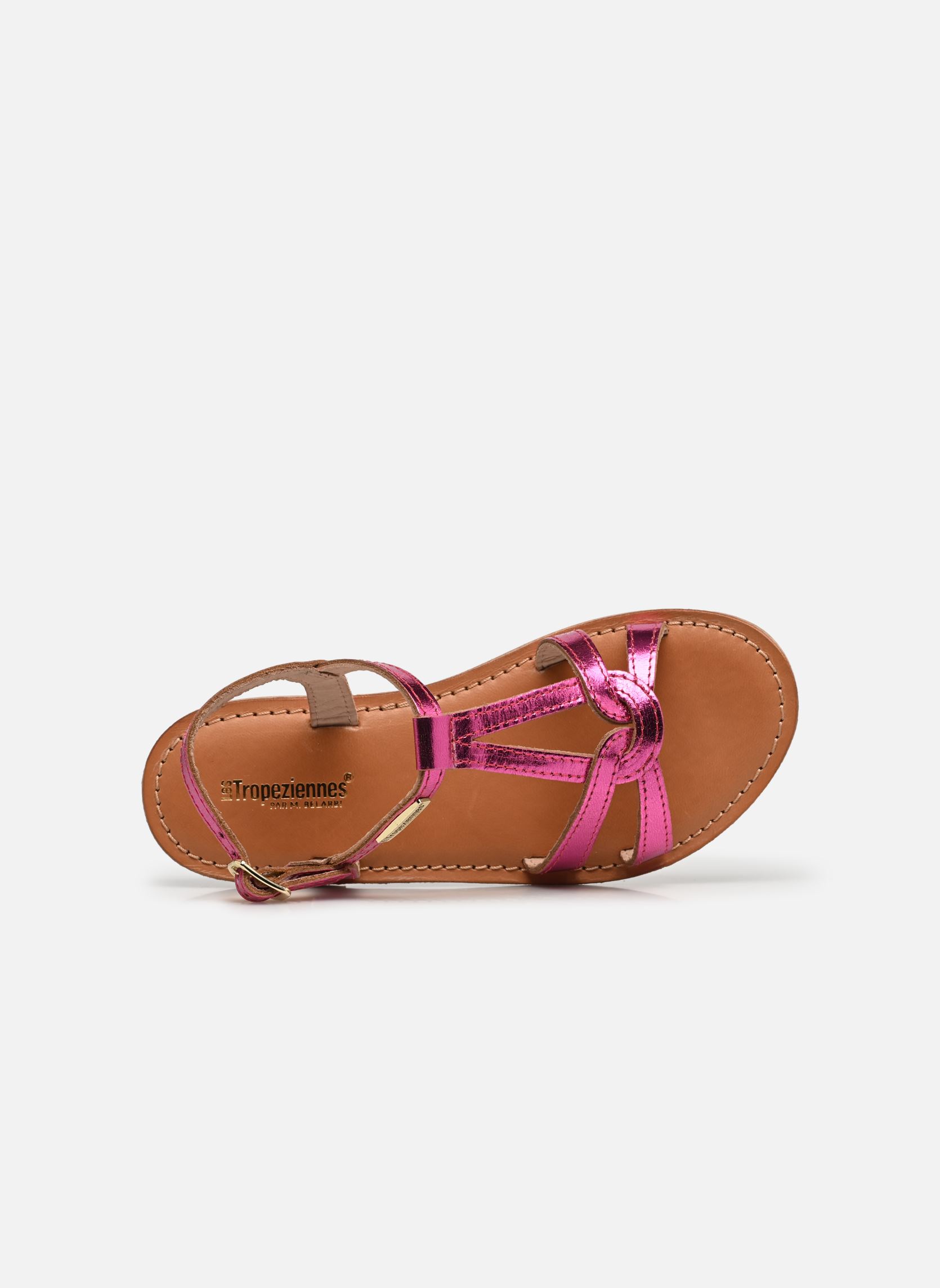 Sandales BACKLE fille rose Les Tropéziennes par M Belarbi Sandales BACKLE fille rose FUSCHIA