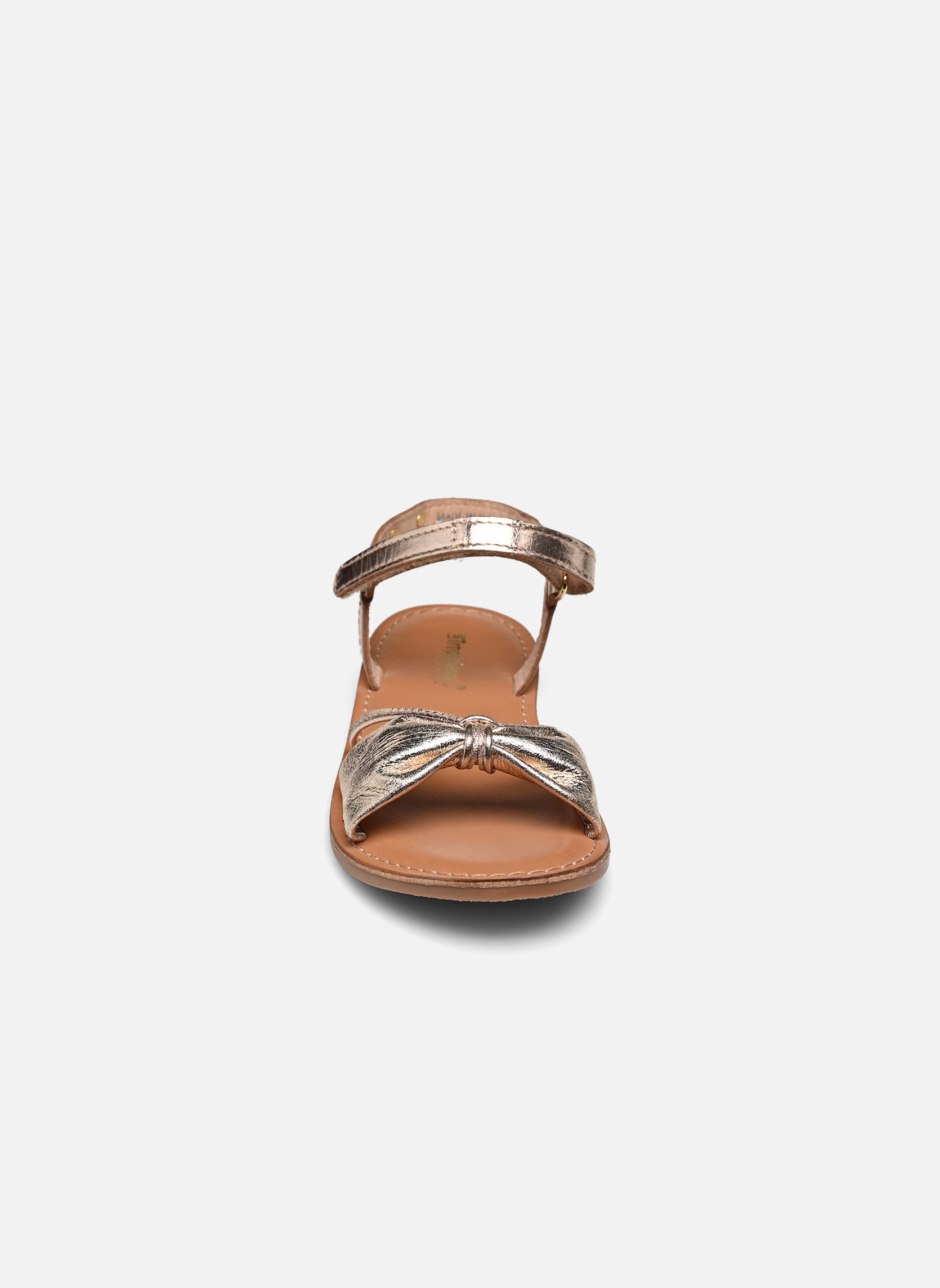 Sandales BIMAK fille or et bronze Les Tropéziennes par M Belarbi Sandales BIMAK fille or et bronze OR