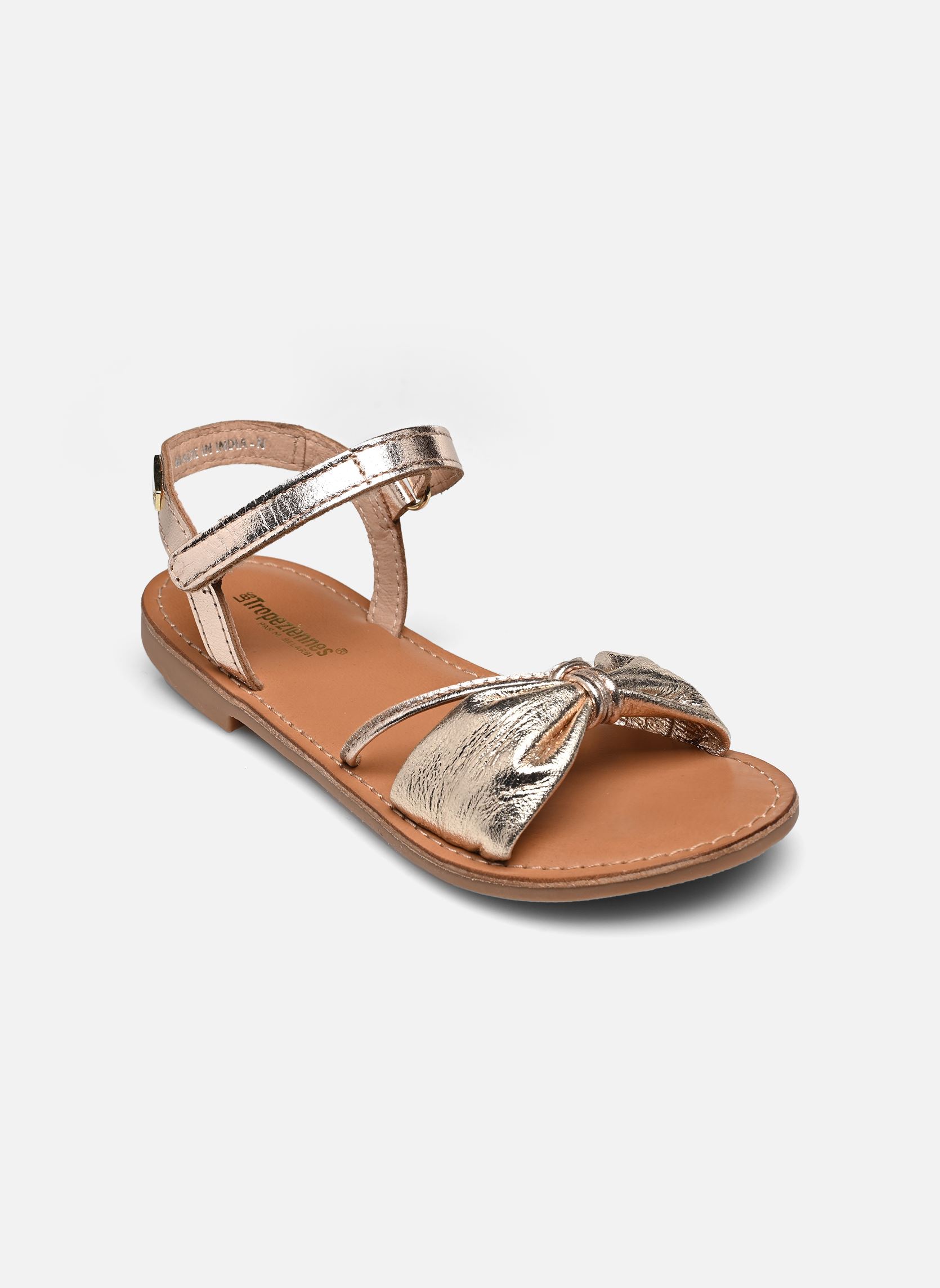 Sandales BIMAK fille or et bronze Les Tropéziennes par M Belarbi Sandales BIMAK fille or et bronze OR