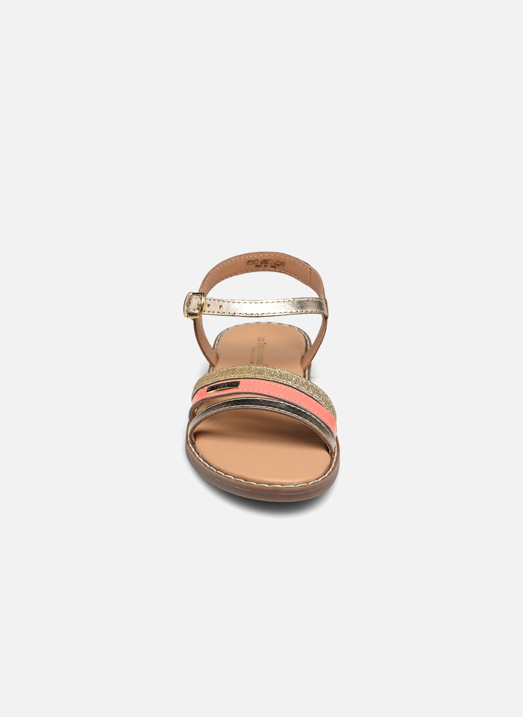 Sandales IBA fille orange Les Tropéziennes par M Belarbi Sandales IBA fille orange CORAIL OR