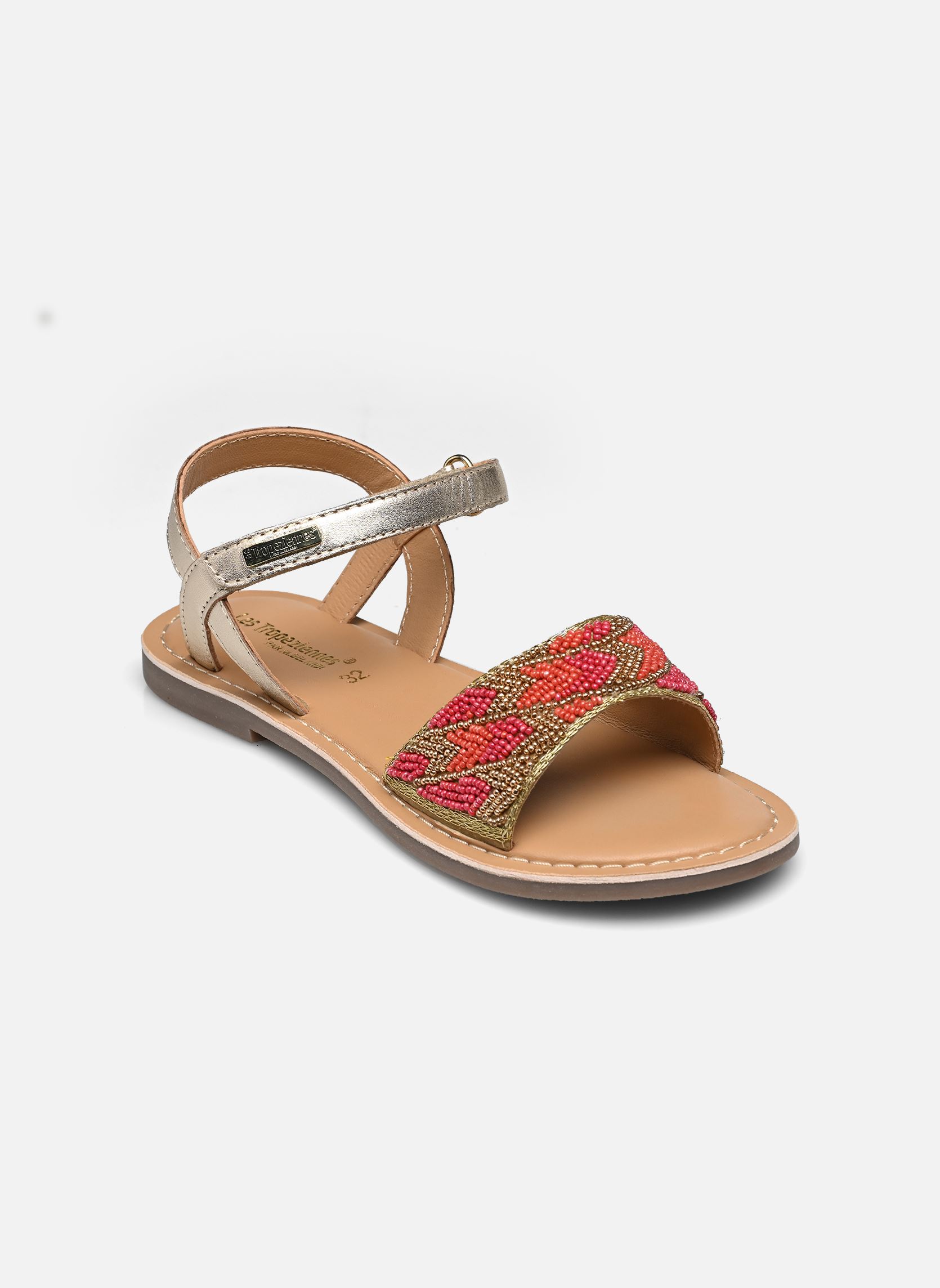 Sandalen IBIZA mädchen orange Les Tropéziennes par M Belarbi Sandalen IBIZA mädchen orange CORAIL MULTI