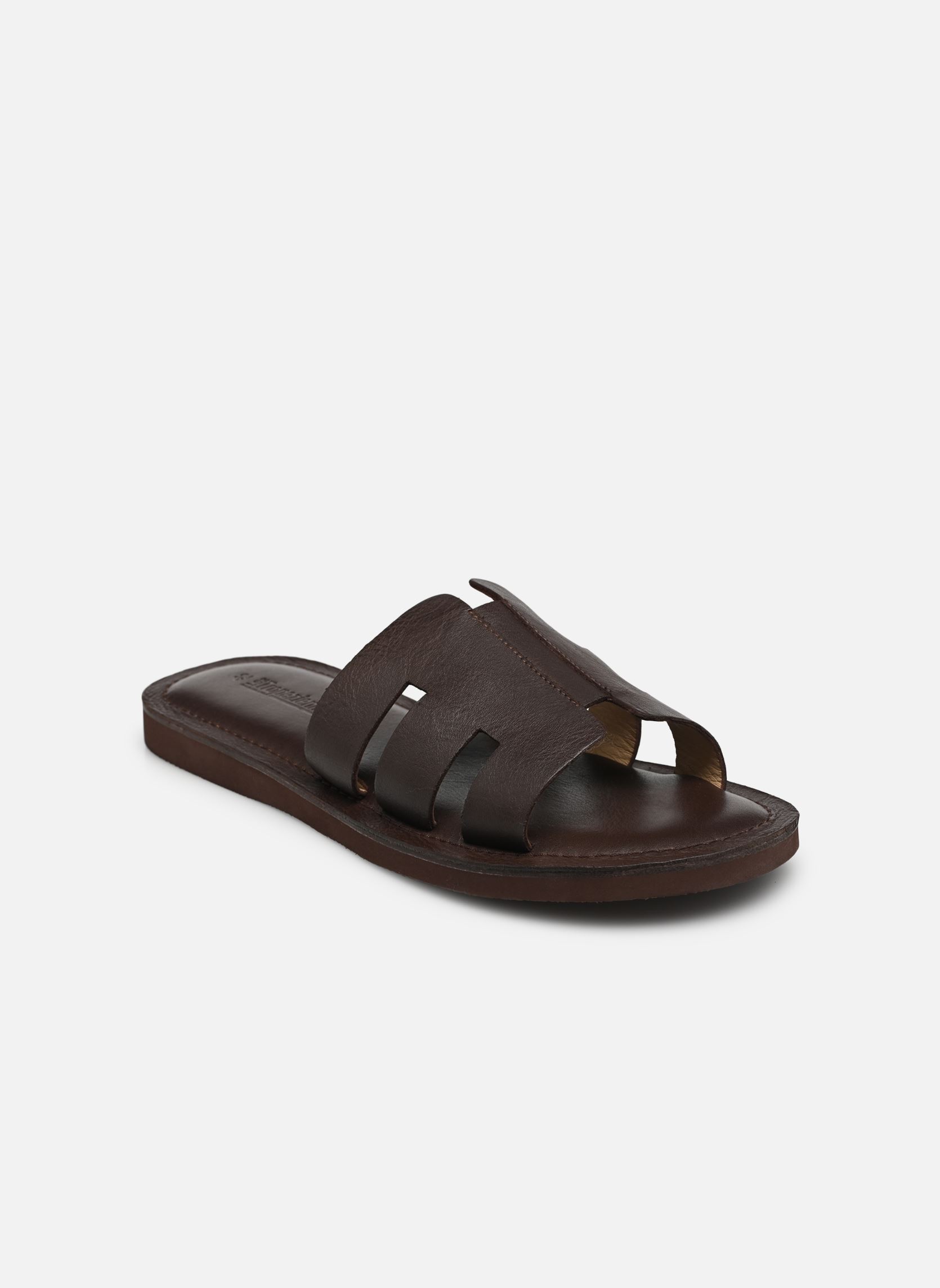 Mules EMIA homme marron Les Tropéziennes par M Belarbi Mules EMIA homme marron MARRON
