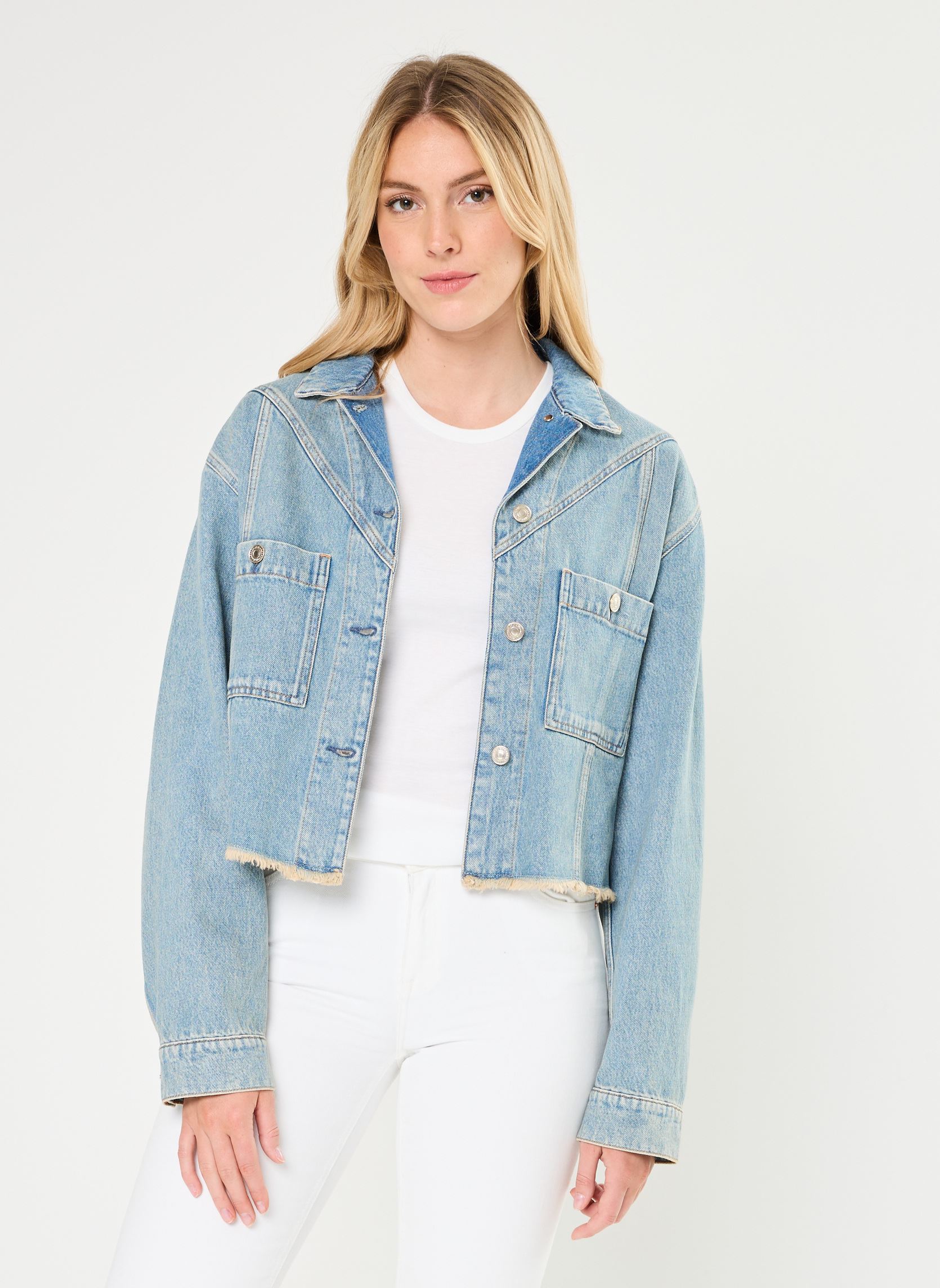 Vêtements Replay veste en jean pour Accessoires