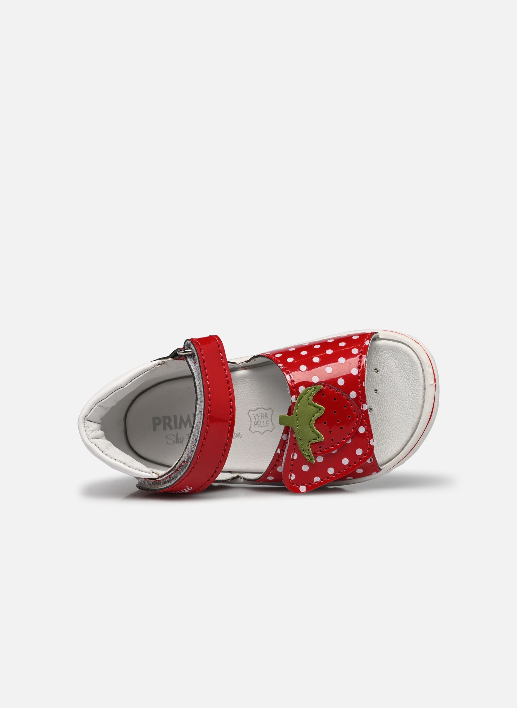 Sandalen Baby Sweet F meisjes rood Primigi Sandalen Baby Sweet F meisjes rood ROSSO-BIANCO